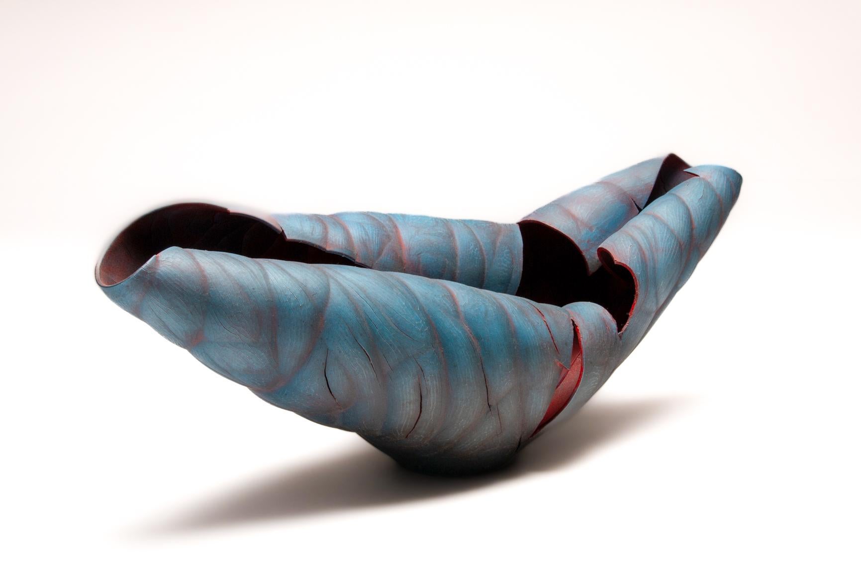Le straordinarie opere in porcellana di Paula Murray mettono alla prova i confini dell'arte ceramica e sono state riconosciute in tutto il mondo per la loro forma, i motivi e i colori distintivi. Questo recipiente fa parte della sua collezione di