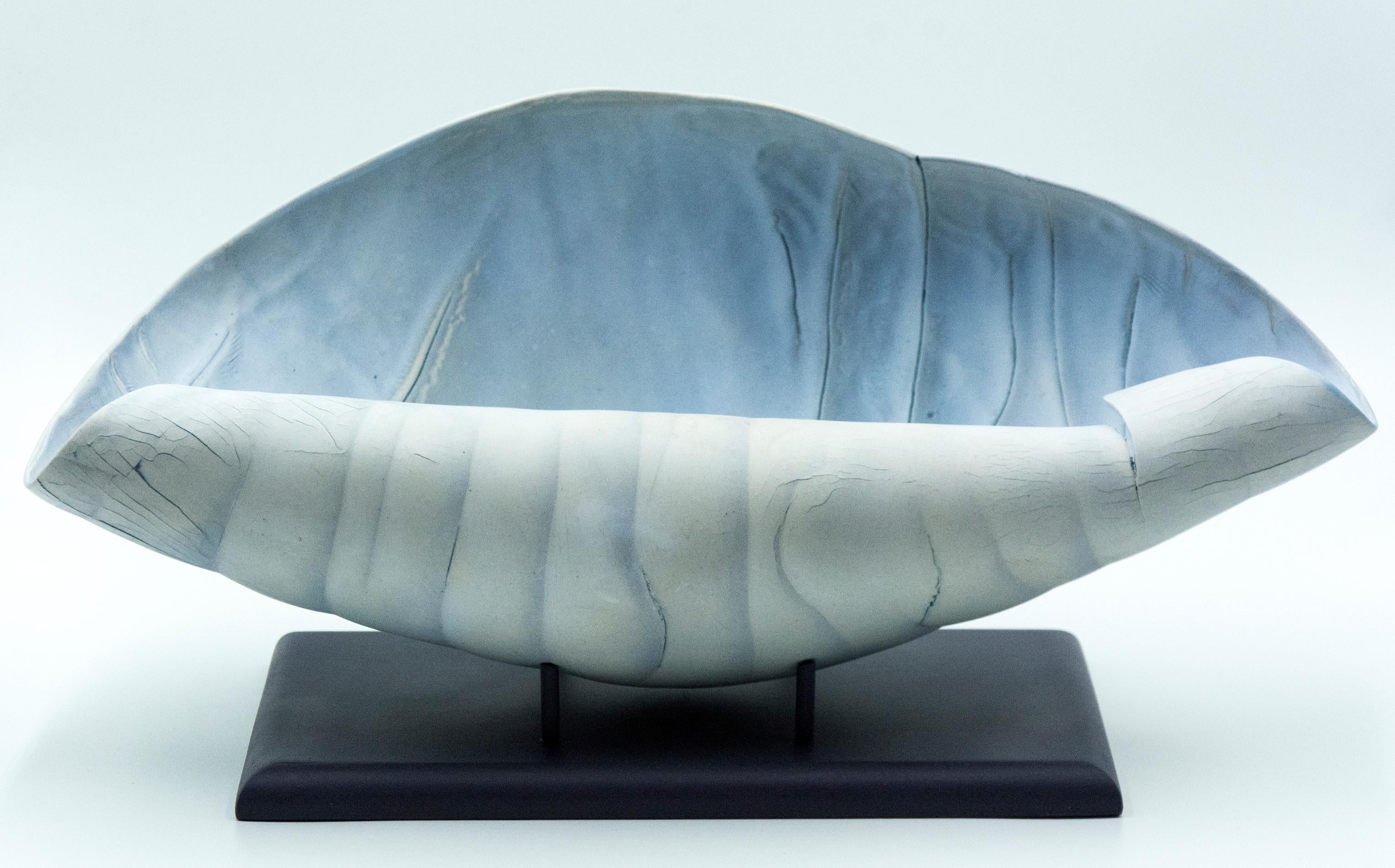 Paula Murray Abstract Sculpture - Porcelain Wave