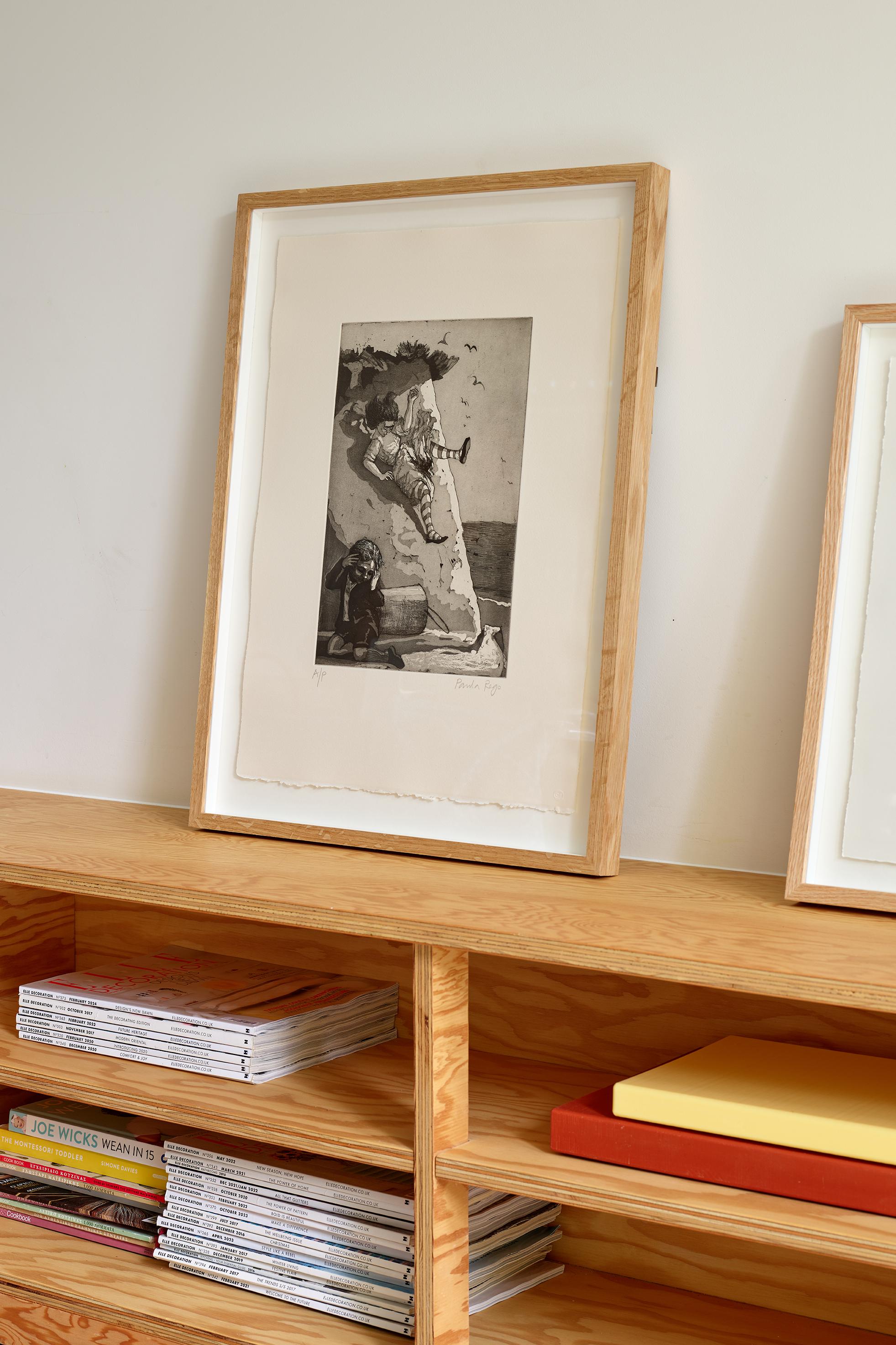 What materials does Paula Rego use?