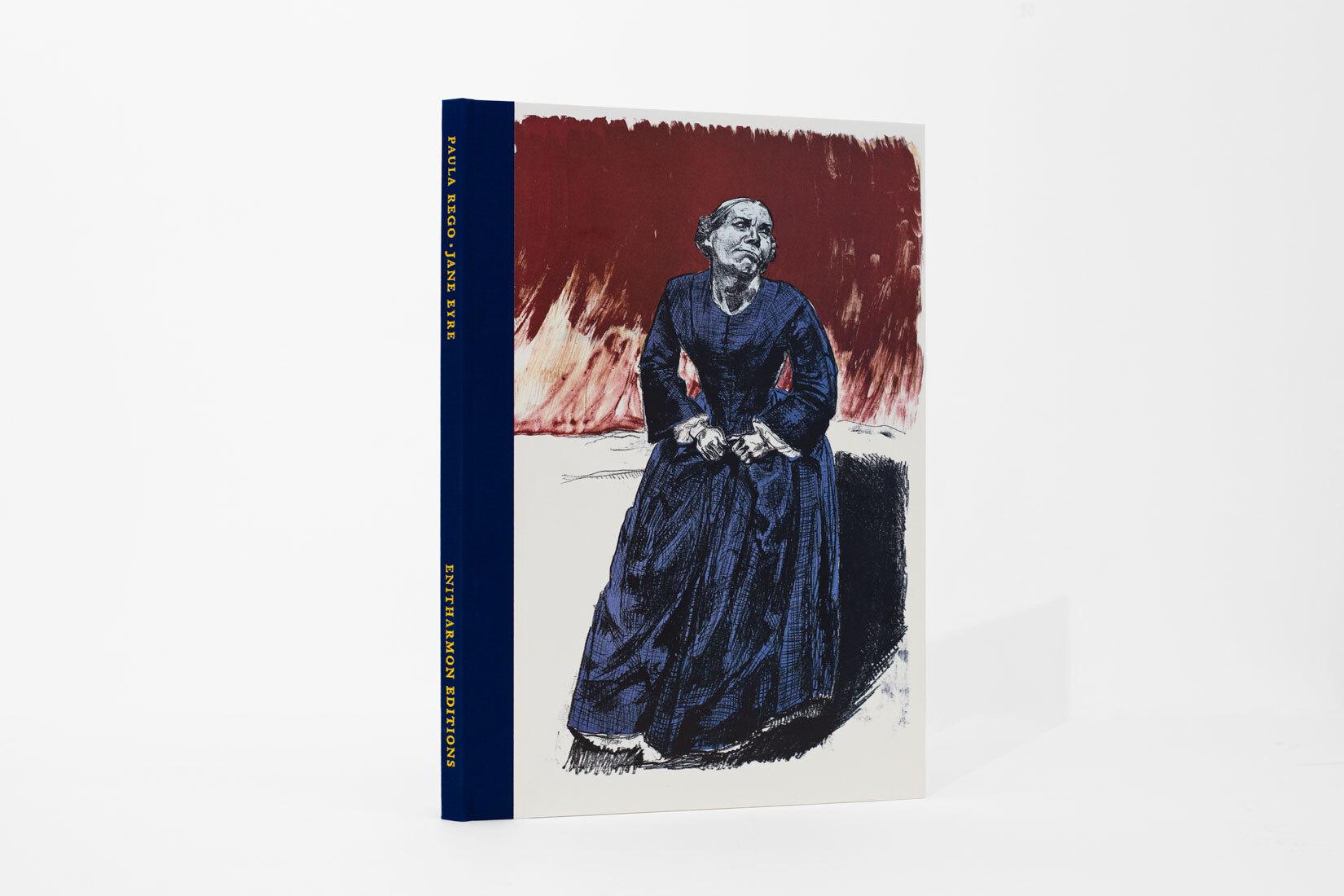 Jane Eyre - Gray Figurative Print by Paula Rego