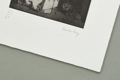 Berceuse (collection « La Maison des contes de fées ») — Estampe, gravure de Paula Rego