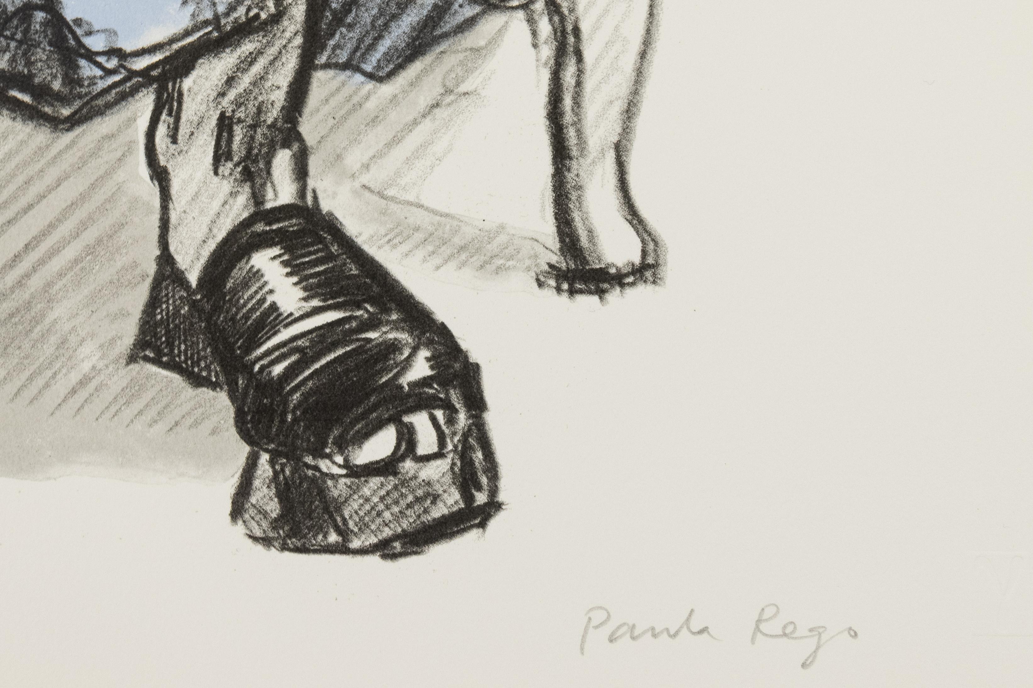 Mother and Daughter - Contemporary Print by Paula Rego