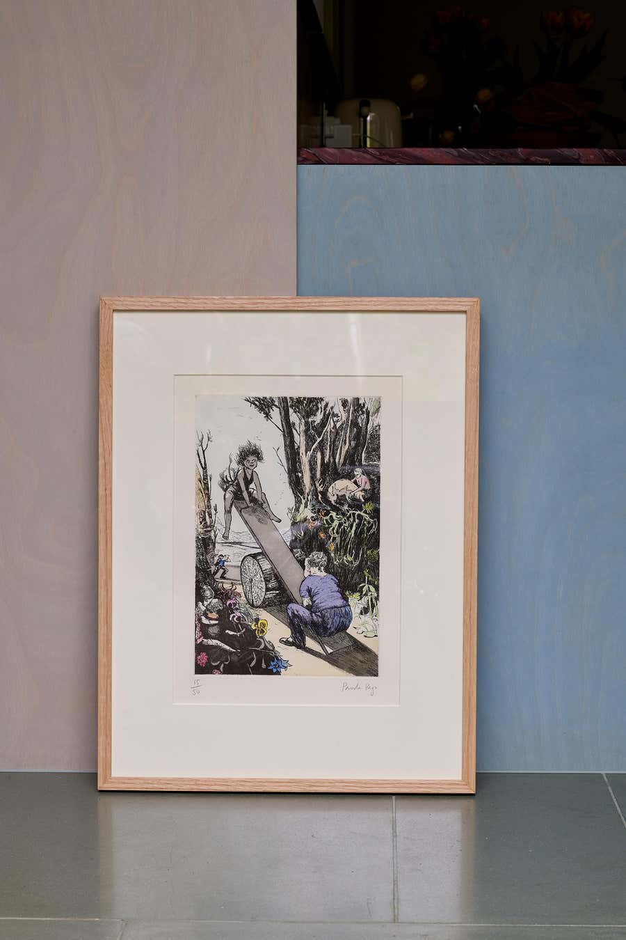 See-saw, Margery Daw -- Print, Etching, Nursery Rhymes by Paula Rego