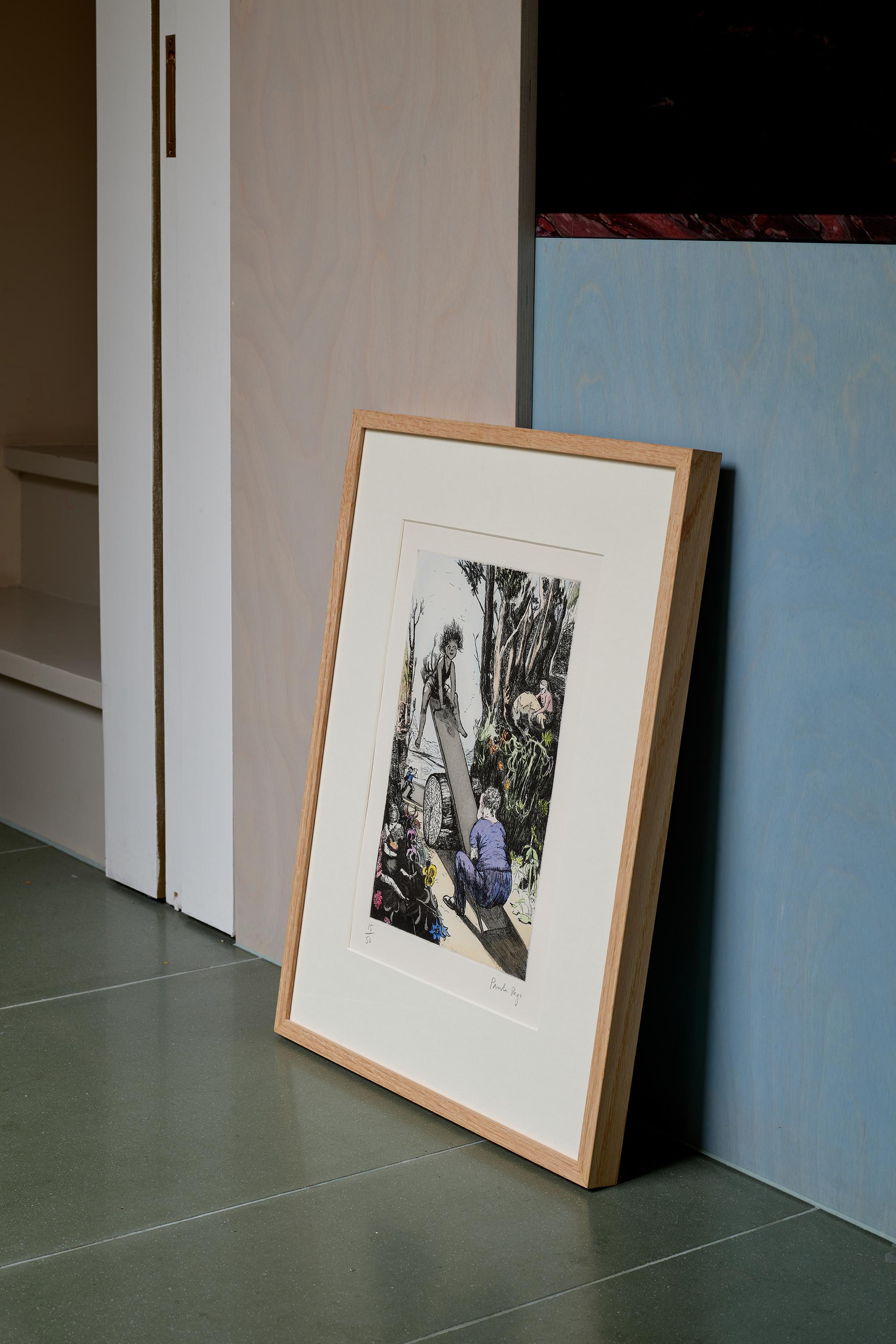 See-saw, Margery Daw -- Print, Etching, Nursery Rhymes by Paula Rego For Sale 1