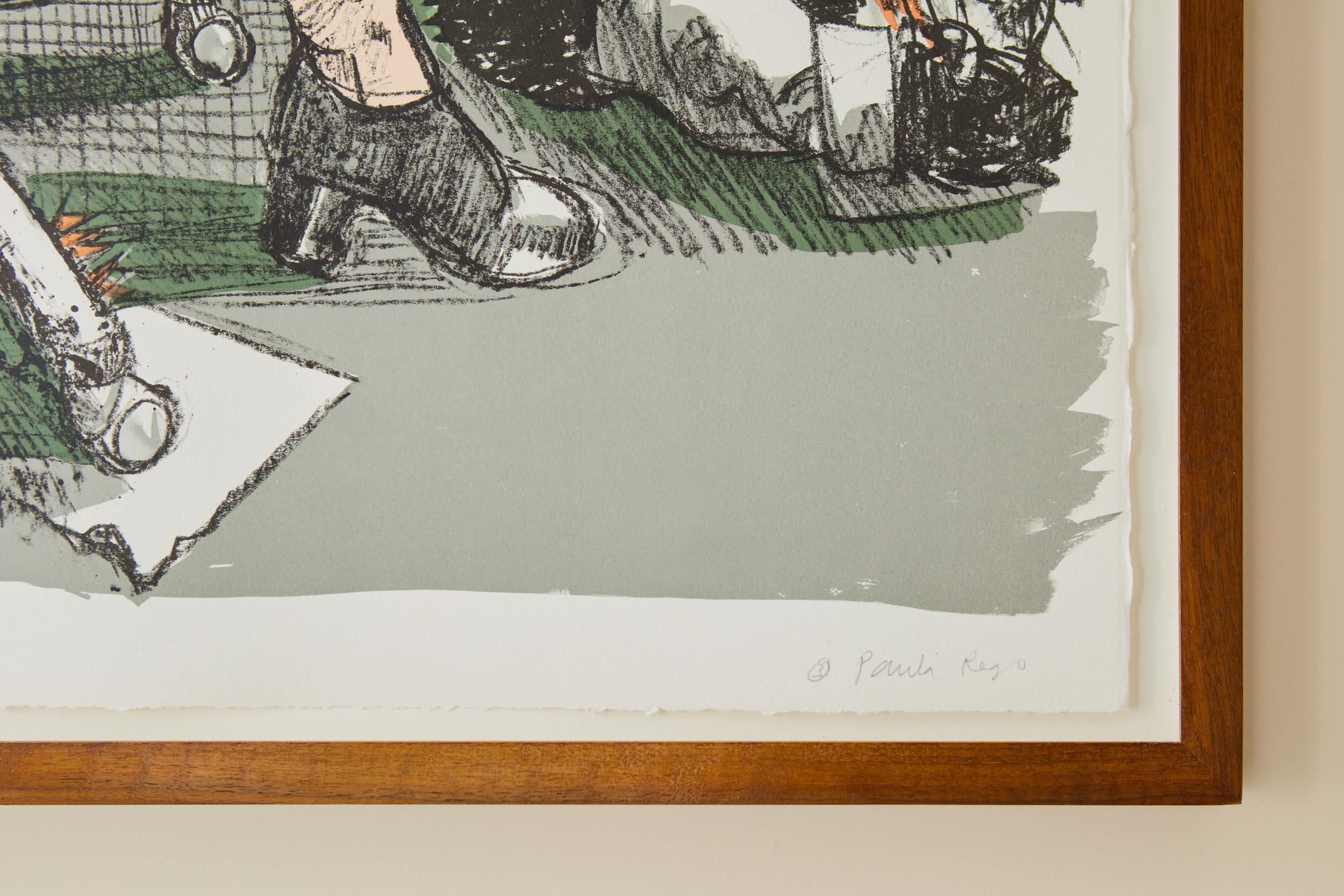 Shakespeare's Room -- Triptych, Lithograph, Contemporary by Paula Rego For Sale 1