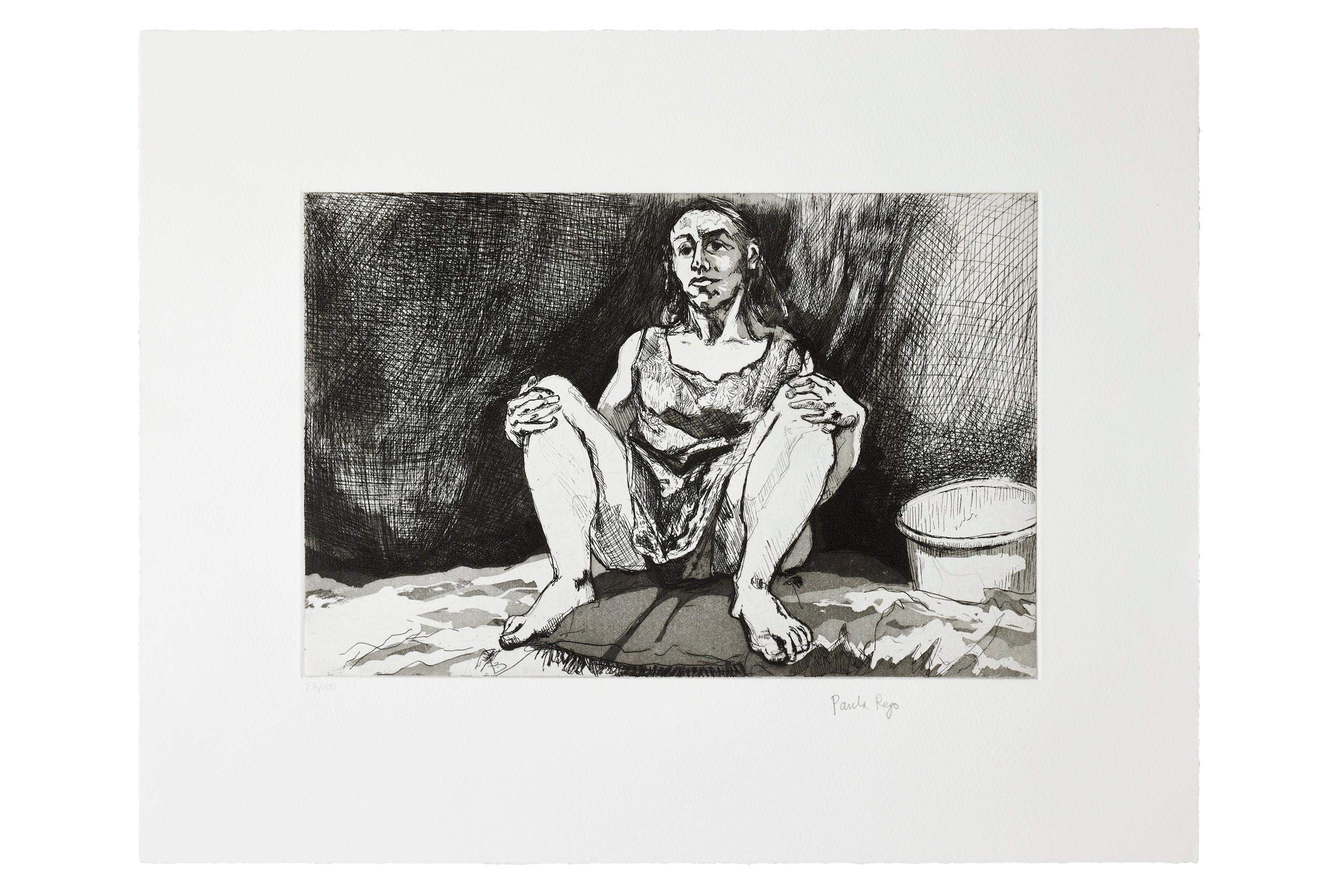 Paula Rego - Mary, Mary Quite Contrary I -- Print, Nursery Rhymes ...