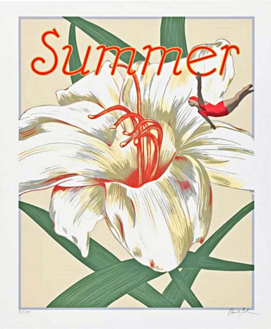 Summer, Pop Art Screenprint by Paula Scher