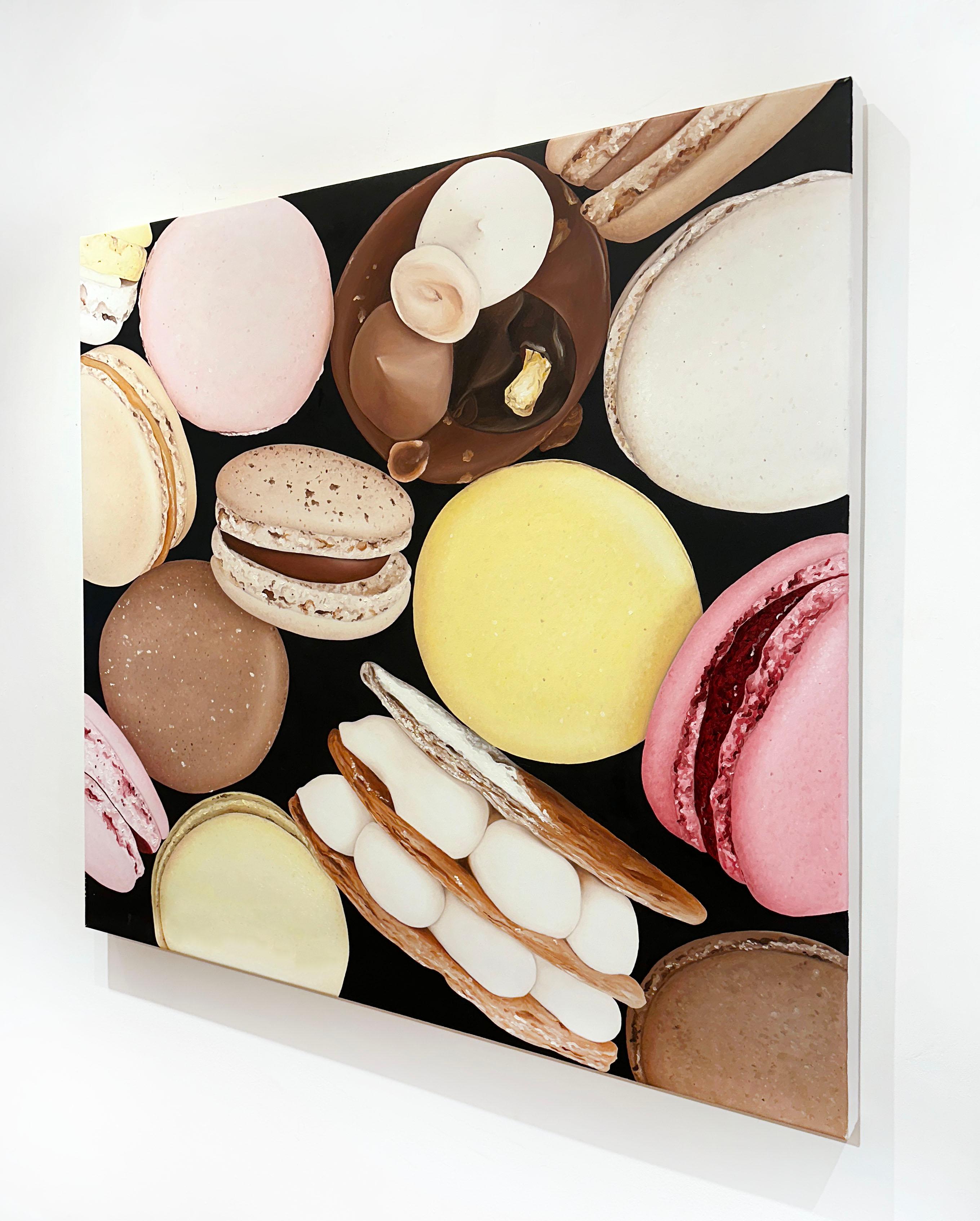 Künstler:  Urzica, Paula
Titel:  Macarons und Mini-Gebäck
Datum:  2021
Medium:  Öl auf Leinwand
Ungerahmt Abmessungen:  47.5