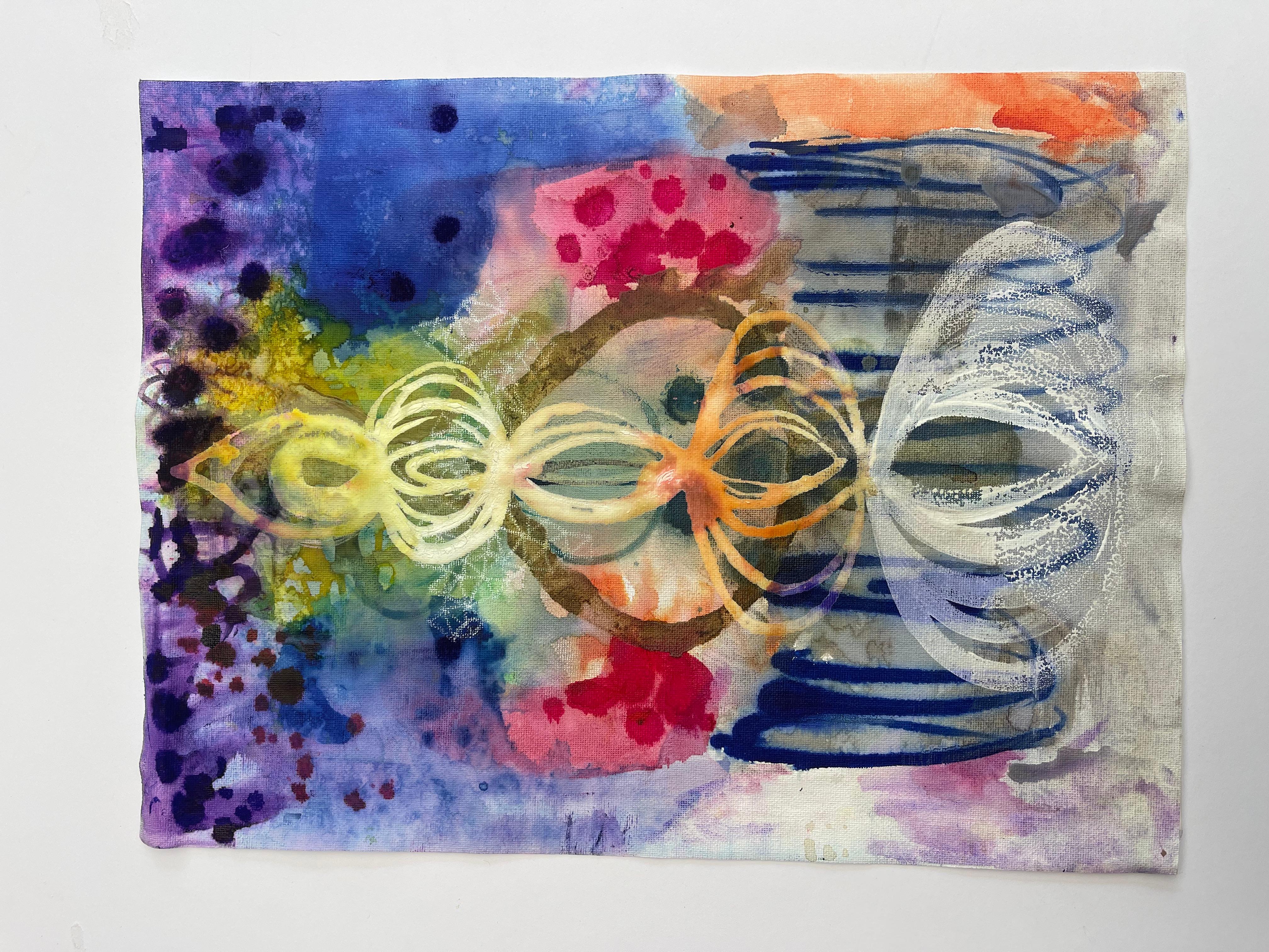 Chakra - Painting di Paula Valenzuela
