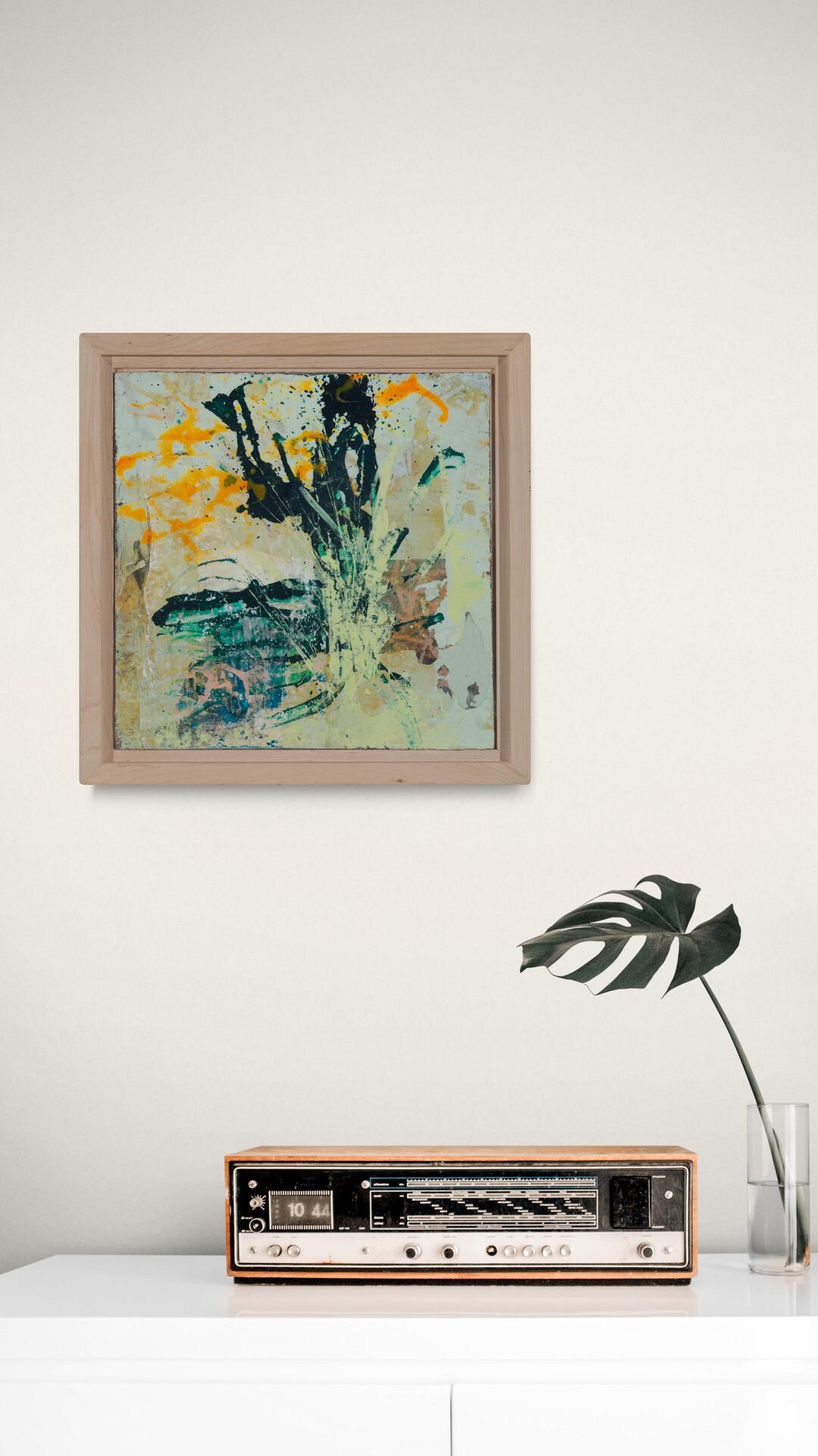 Fiori per me - Painting Astratto di Paula Valenzuela