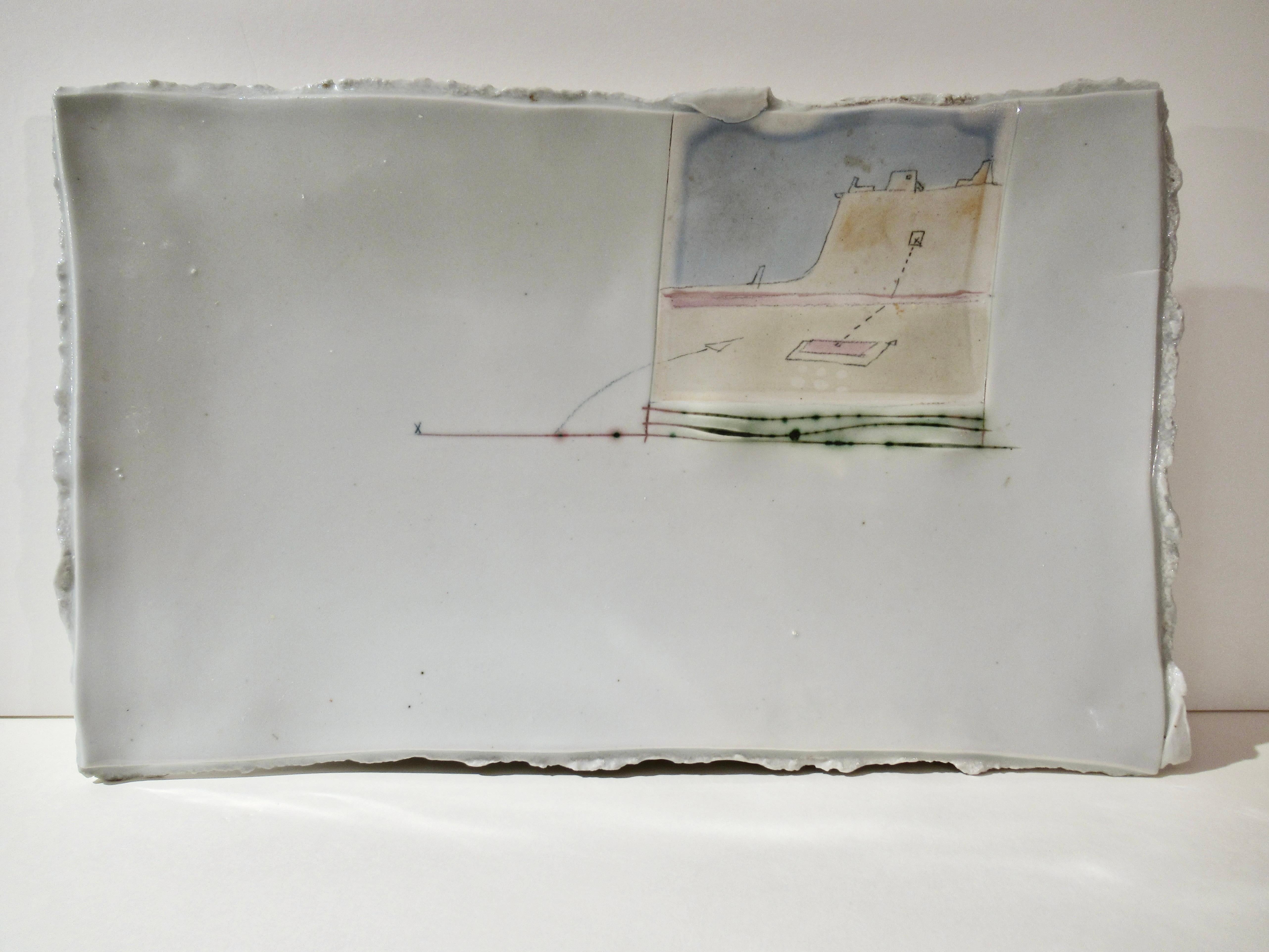 Paula Winokur Abstract Sculpture - Masada, Fortress of Heroes