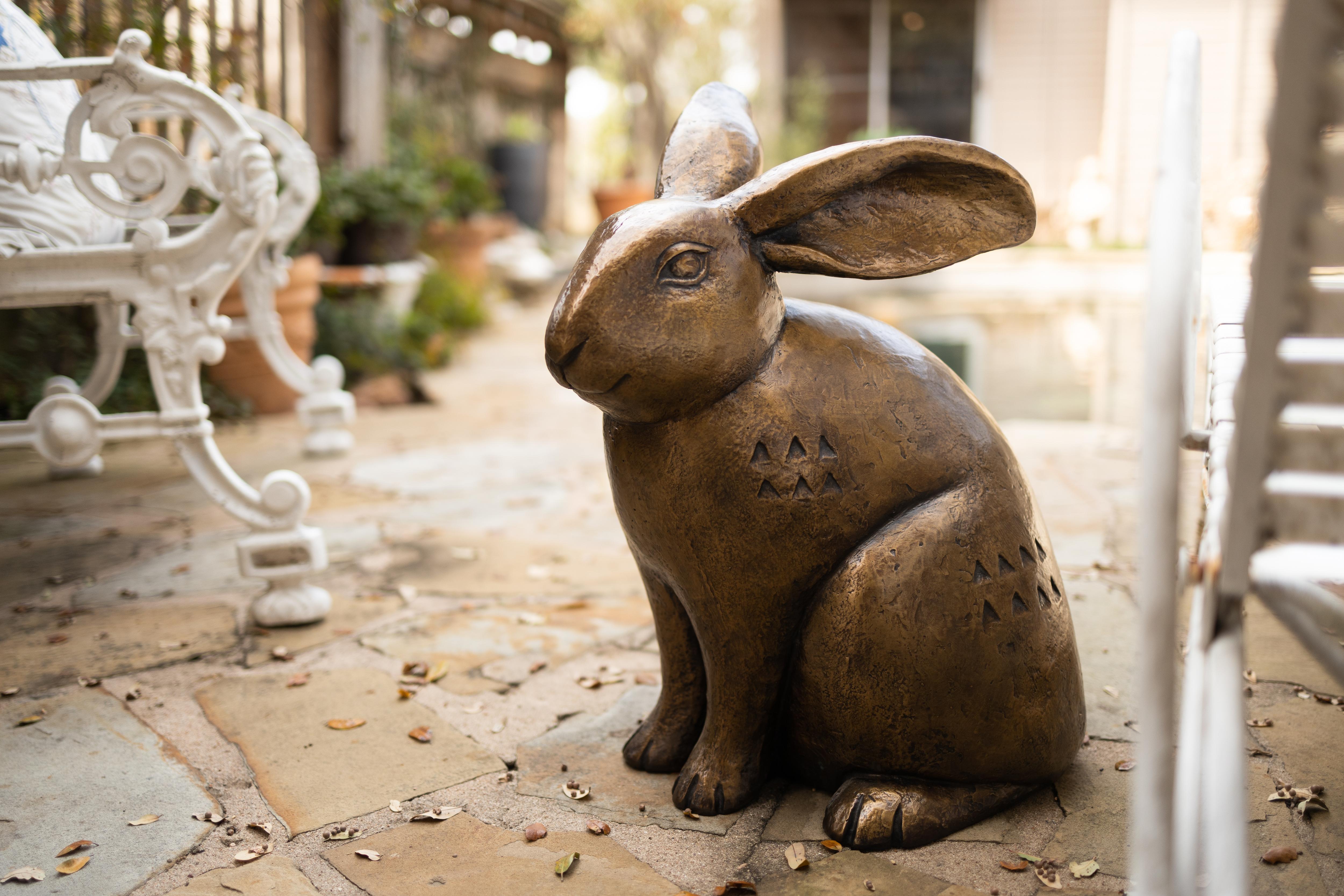 Sculpture en bronze Rabbit en vente 2