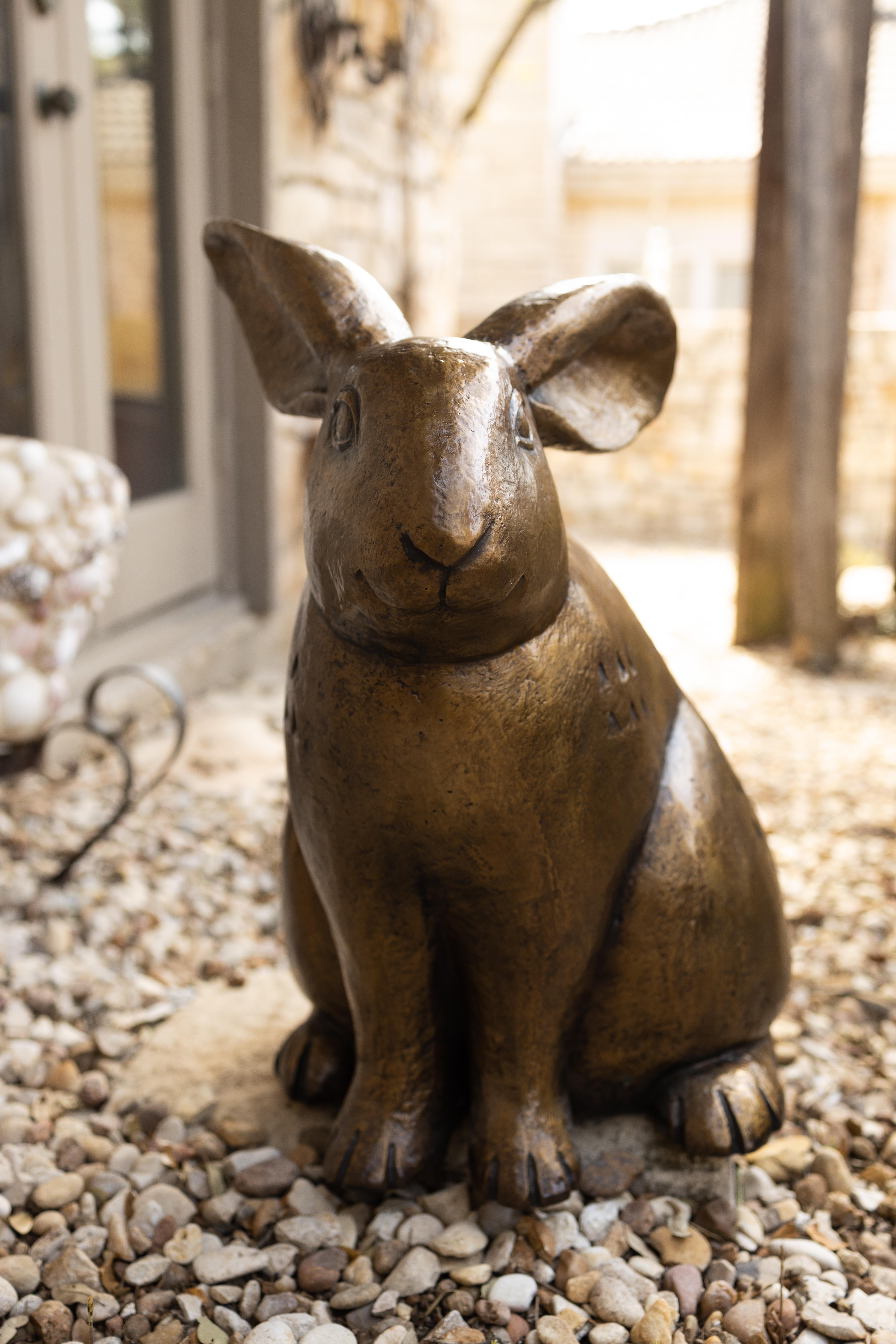 Sculpture en bronze Rabbit en vente 5