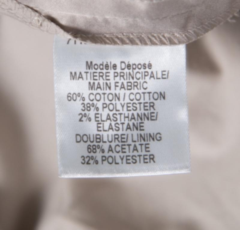Paule Ka - Pantalon court beige brodé à la taille M Pour femmes en vente