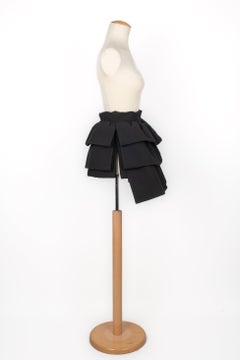 Paule Ka Black Miniskirt