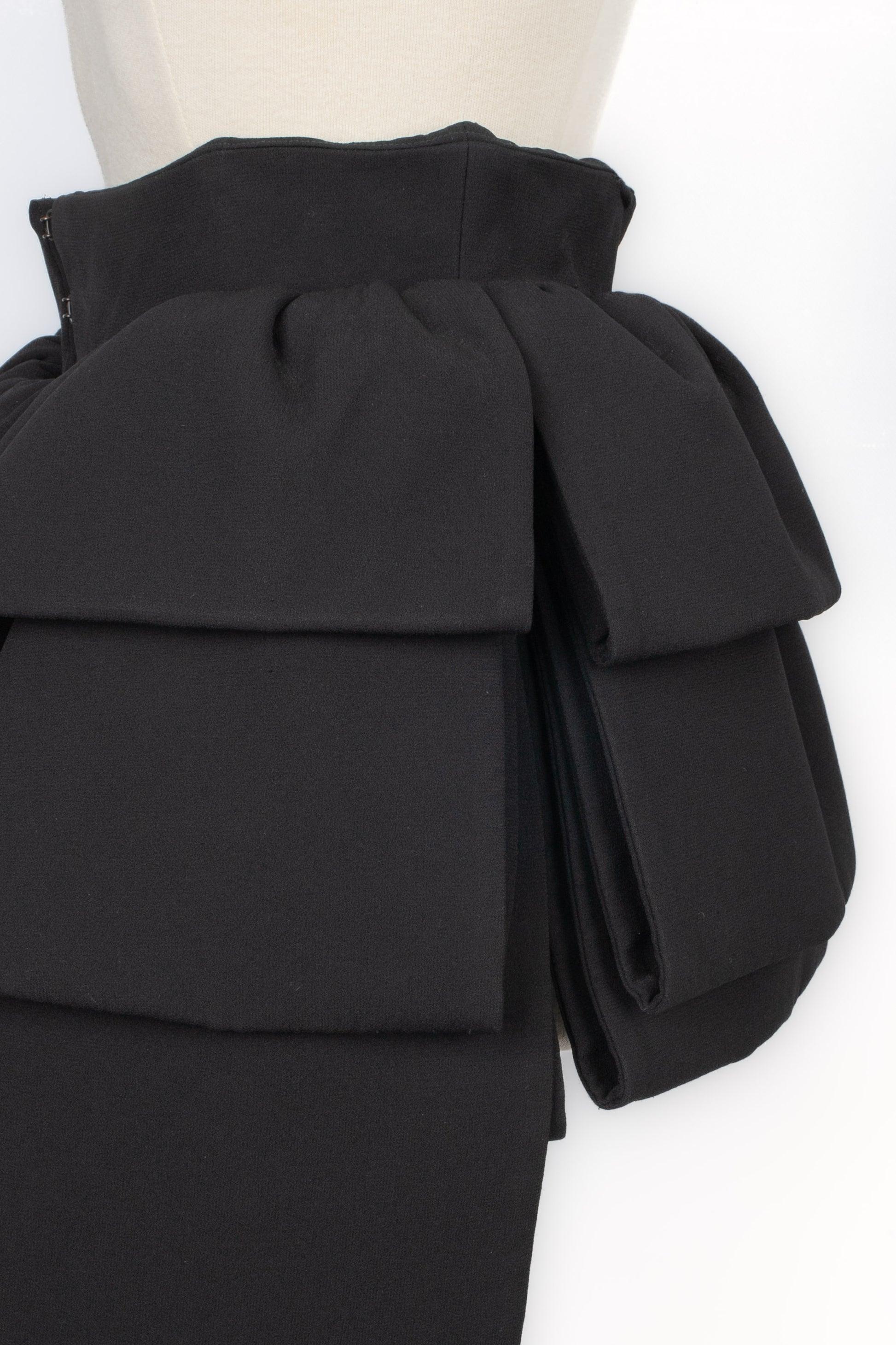 Paule Ka Black Miniskirt For Sale 2