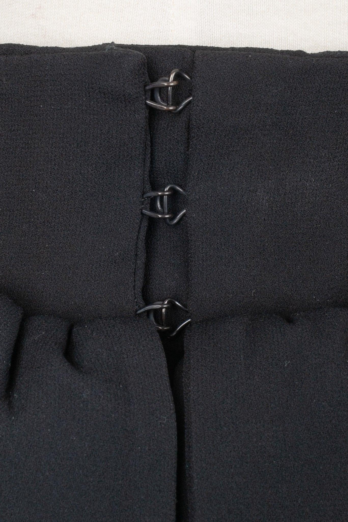 Paule Ka Black Miniskirt For Sale 3
