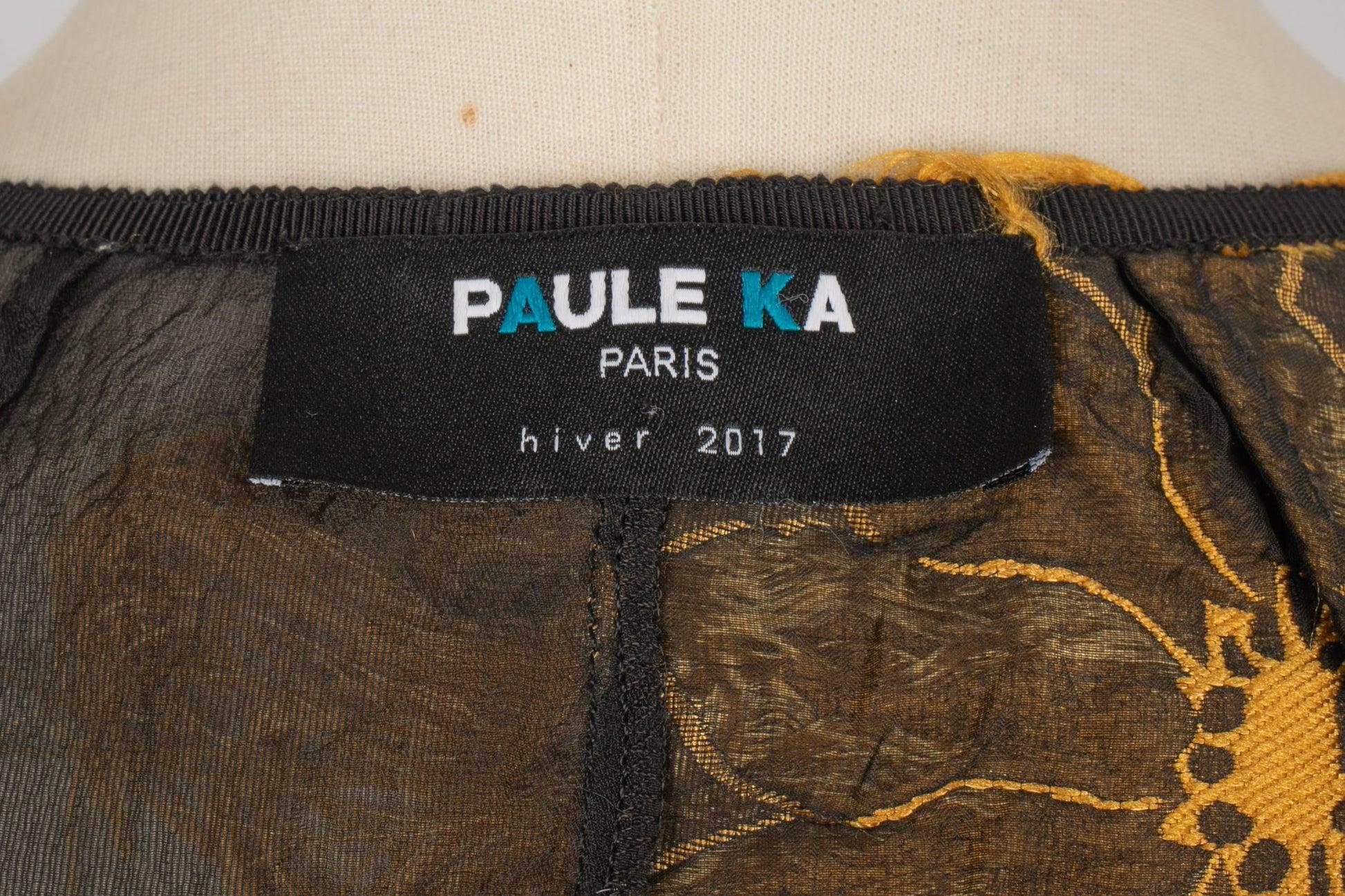 Paul Ka Giacca corta Organdie nera, 2017 in vendita 3