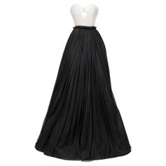 Paul Ka - Maxi vestito con bustier