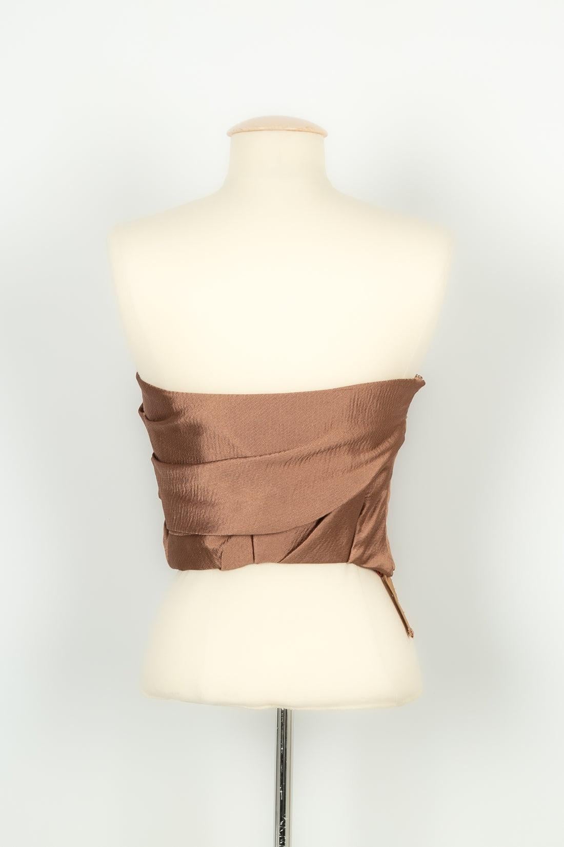 Paul Ka Bustier Top invernale in seta e velluto, 2016 In condizioni ottime in vendita a SAINT-OUEN-SUR-SEINE, FR