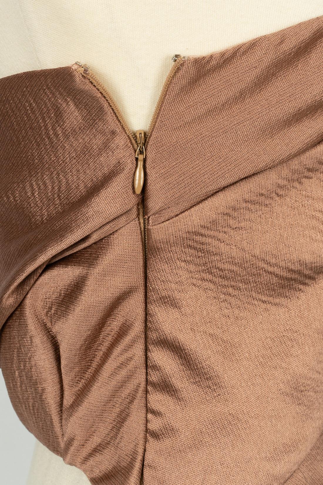 Paul Ka Bustier Top invernale in seta e velluto, 2016 in vendita 2