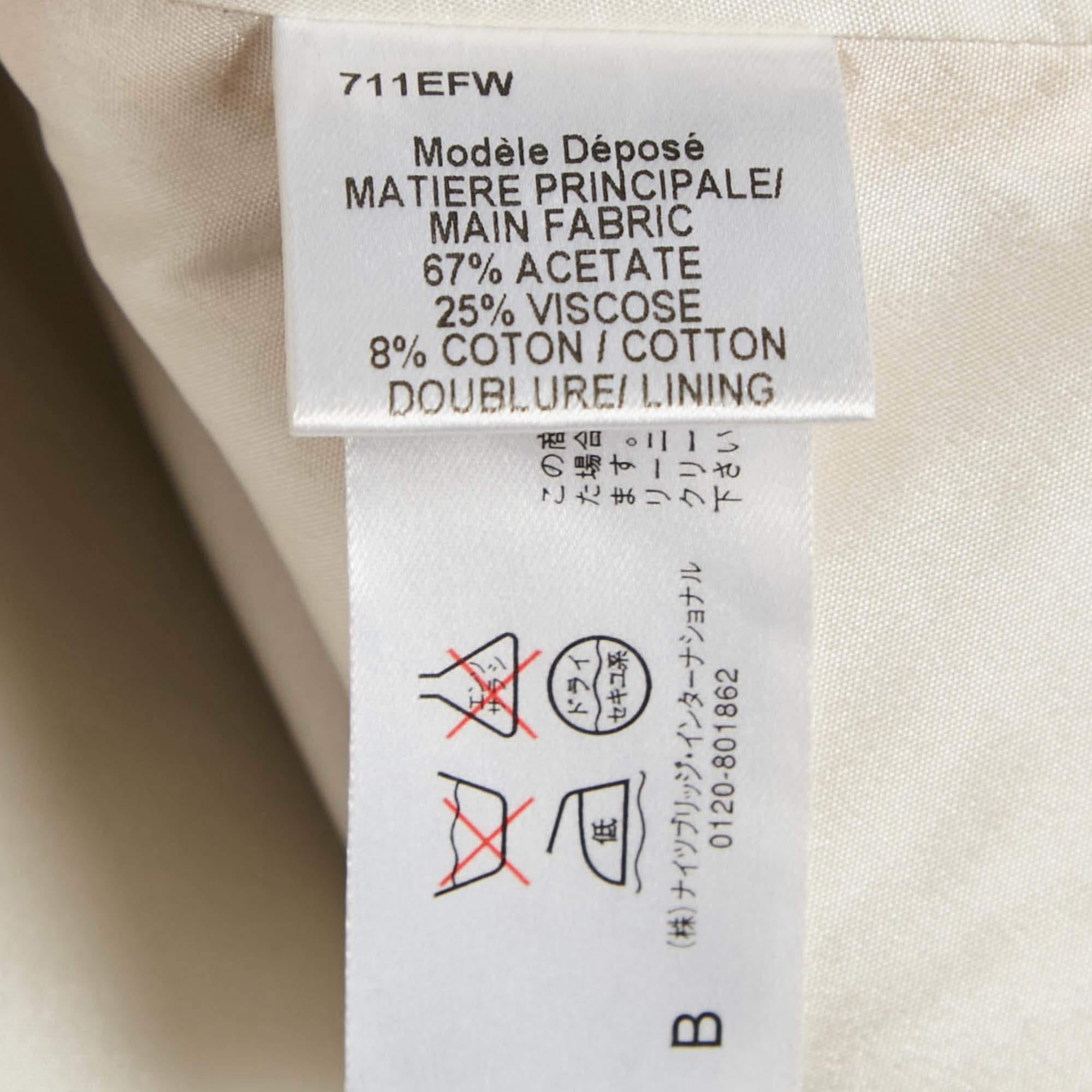 Paule Ka mini-robe droite crème en crêpe extensible ornée de métaux S Pour femmes en vente