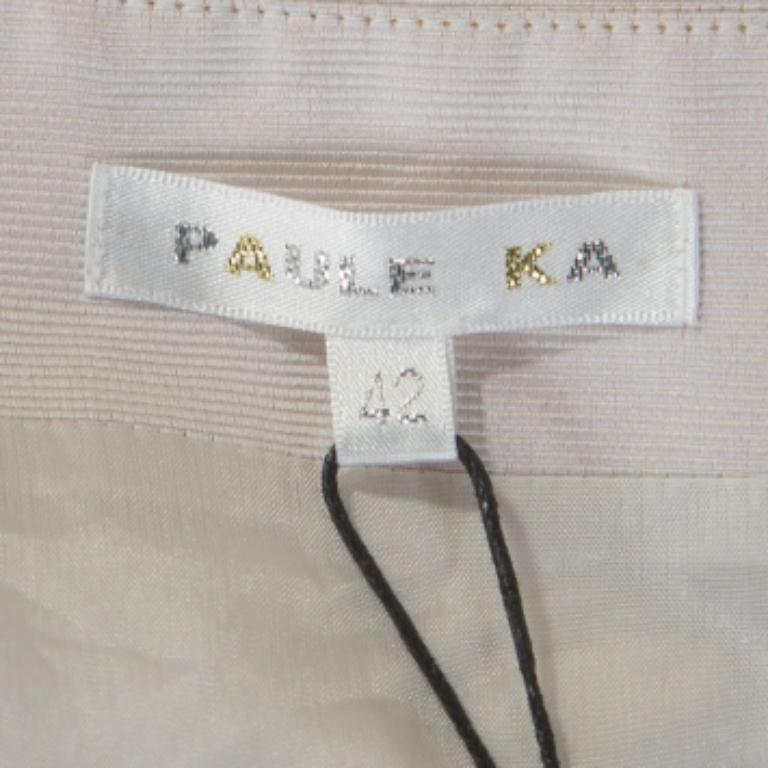De las mujeres Paule Ka Crema Otomán Bolero Abierto Delantero L en venta