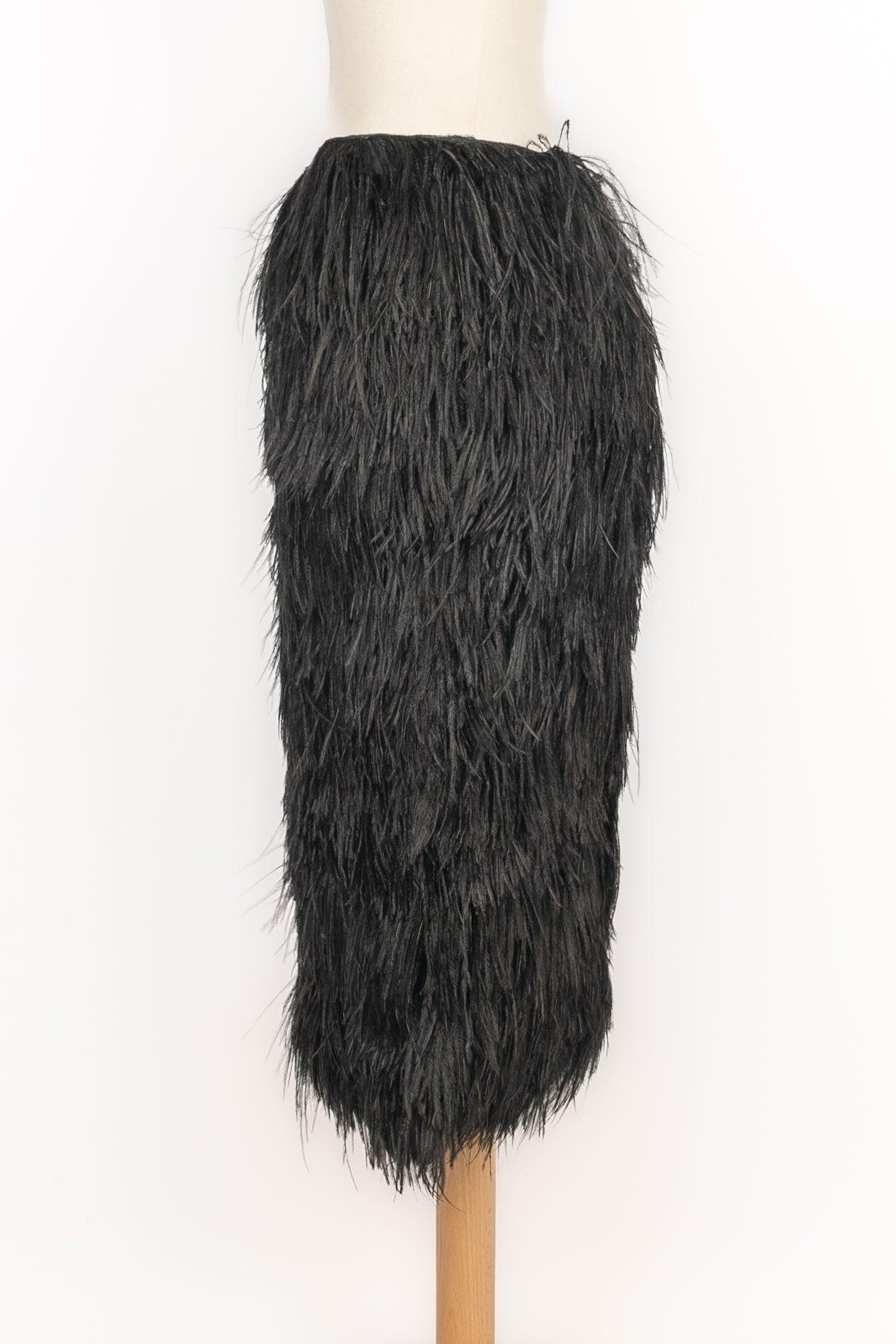 Falda de plumas Paule Ka Invierno, 2000 en venta 1