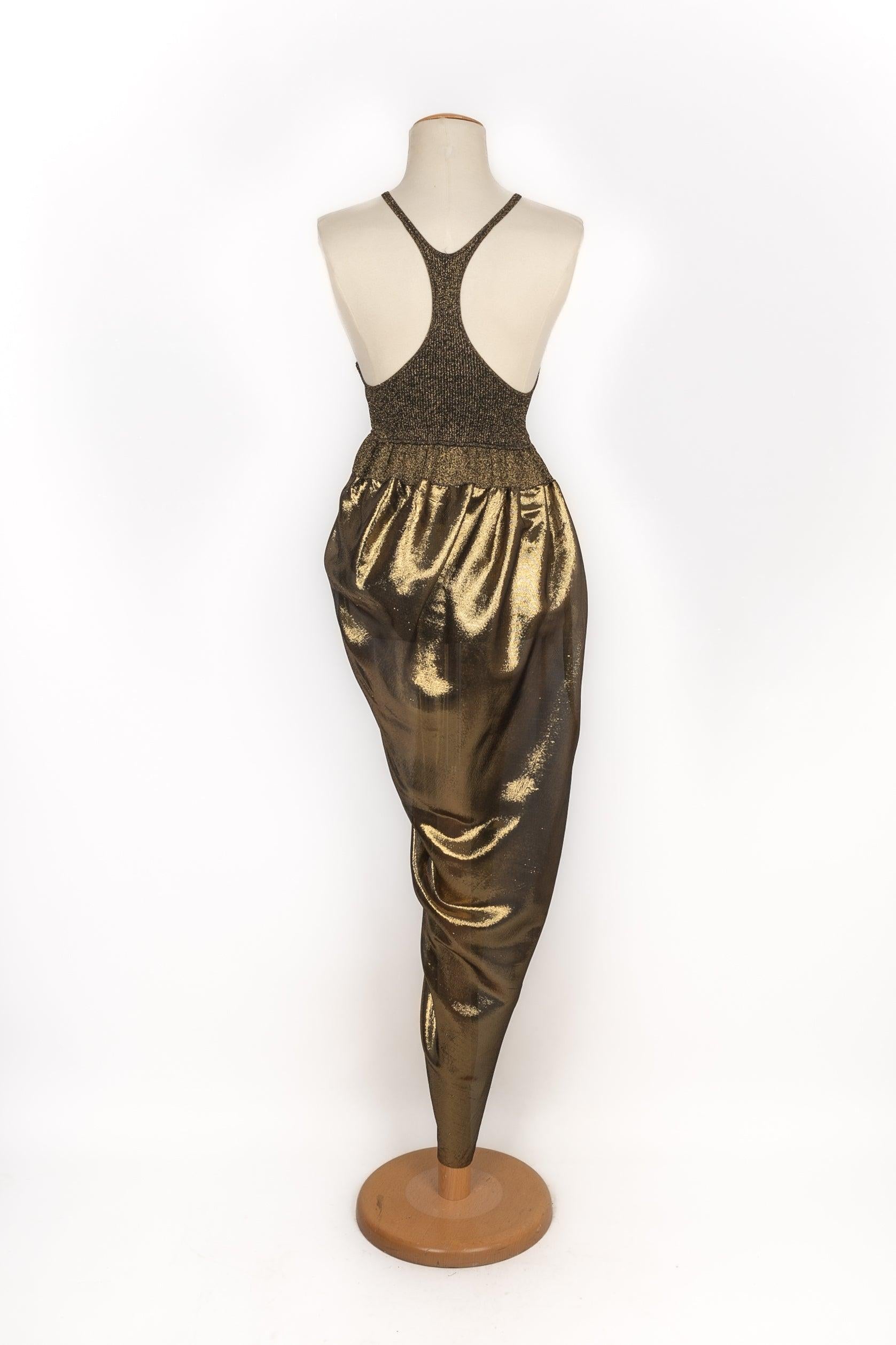Noir Robe longue Paule Ka, 2017 en vente