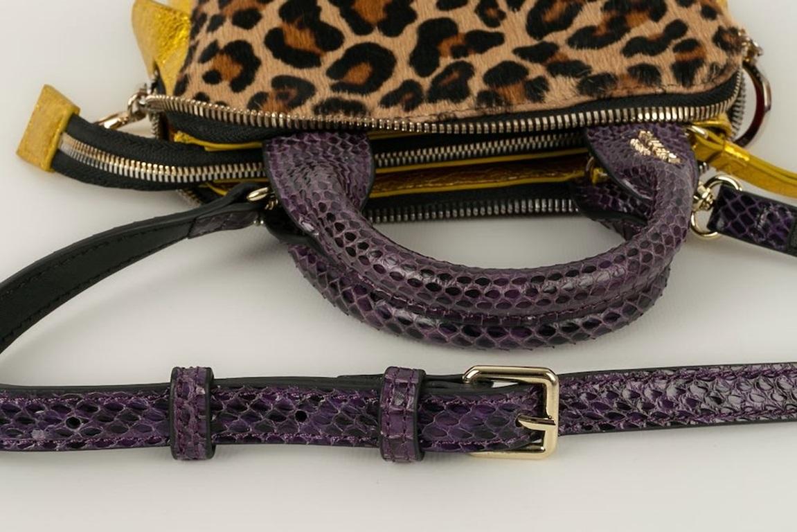 Paule Ka Multicolored Shoulder Bag For Sale 4