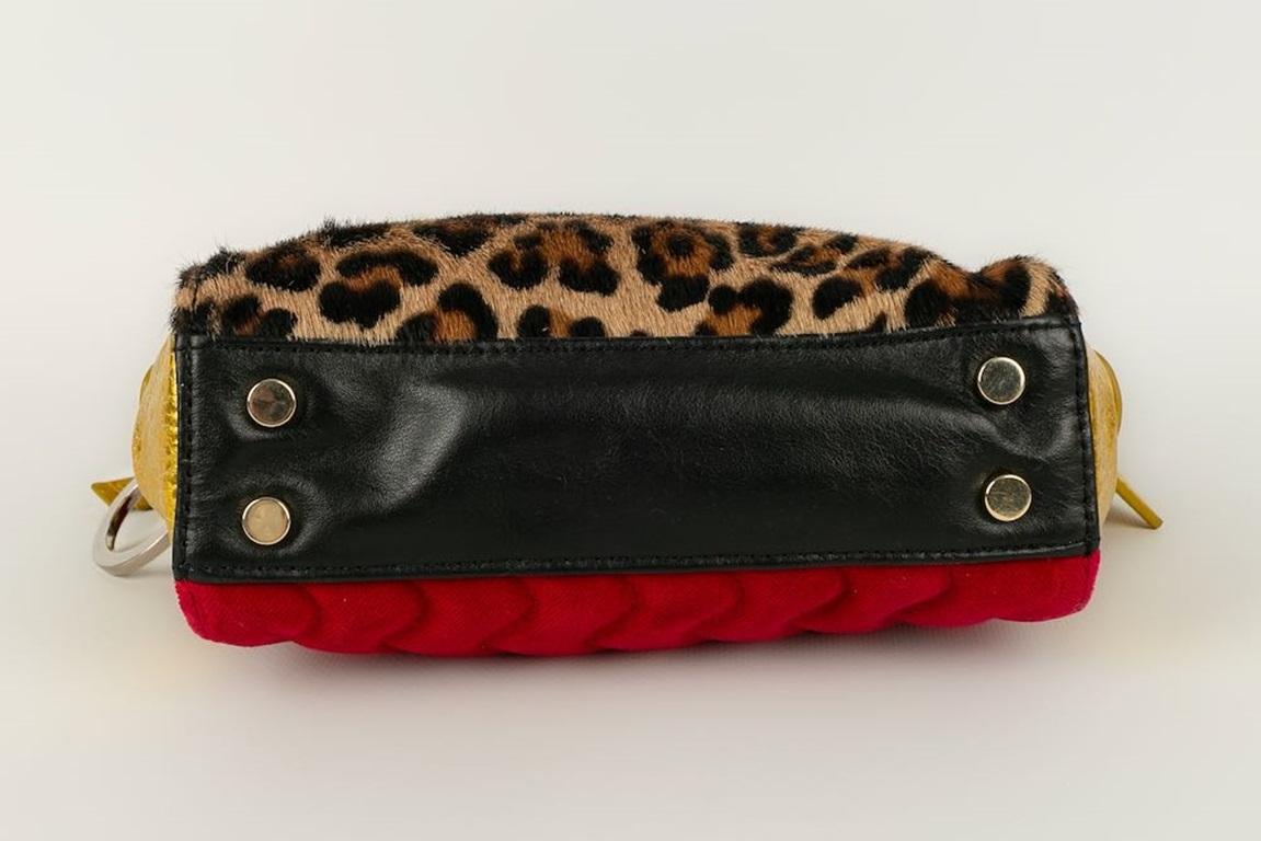 Paule Ka Multicolored Shoulder Bag For Sale 5