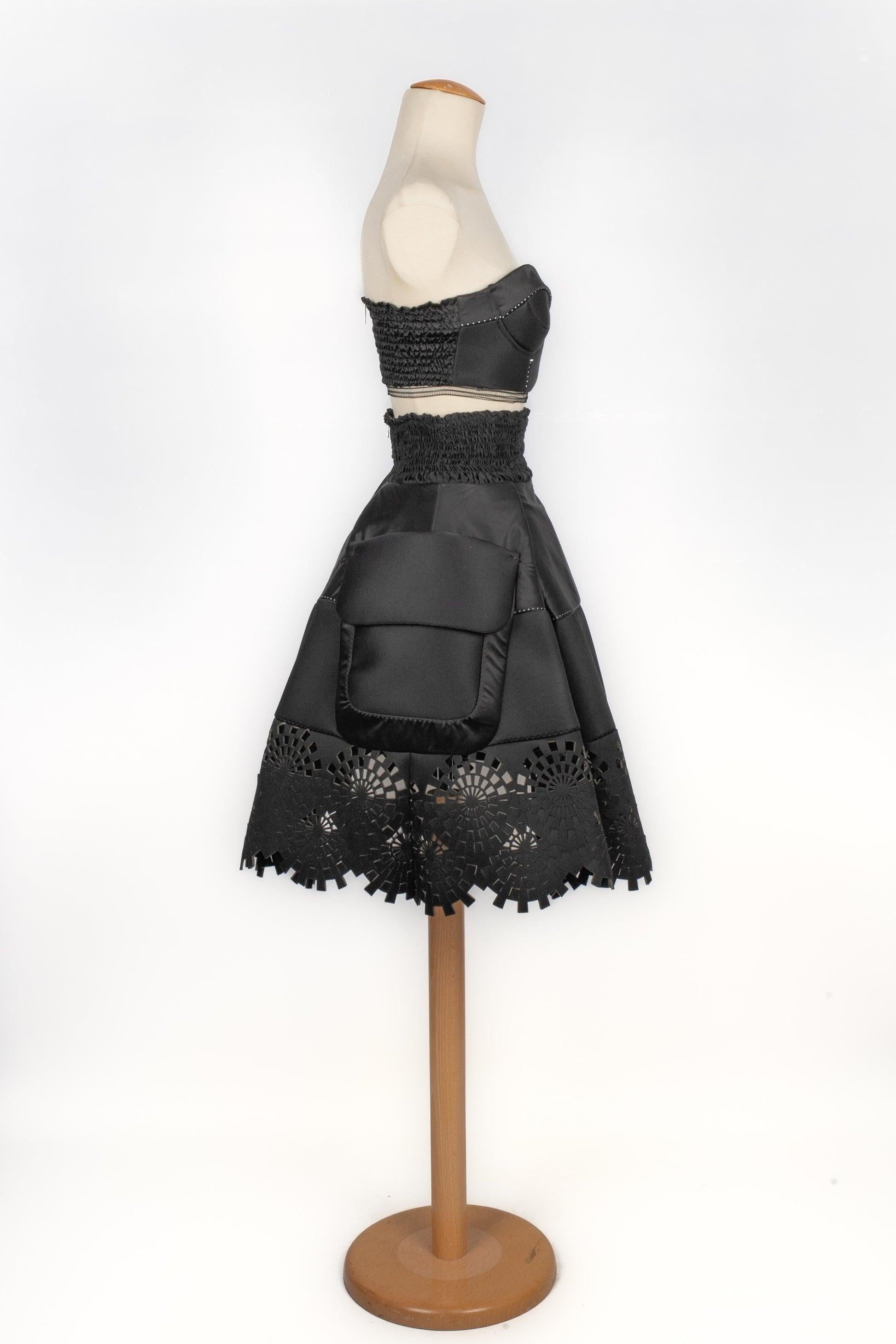 Ensemble de top et de jupe à bustier de Paule Ka, 2017 Excellent état - En vente à SAINT-OUEN-SUR-SEINE, FR