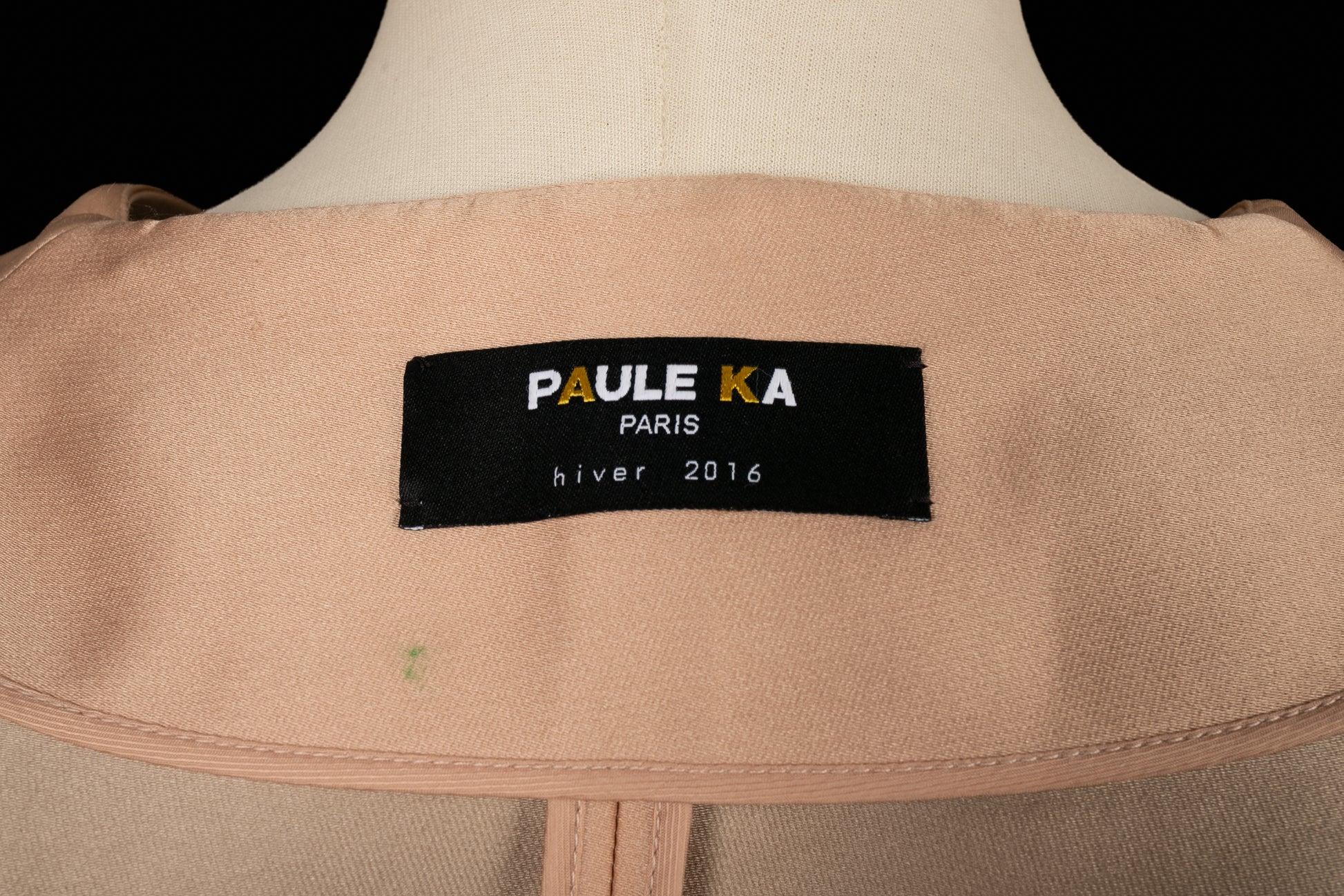 Paul Ka Giacca corta in seta mista rosa cipria, 2016 in vendita 1