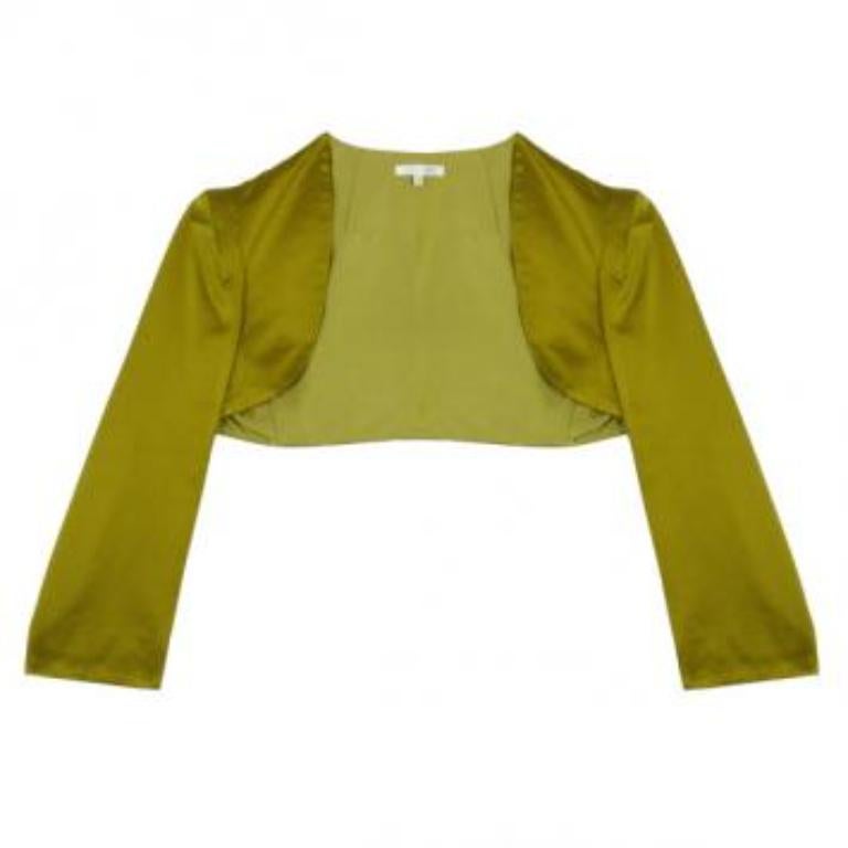 Paul Ka Yellow Bolero & Dress Set L. In condizioni ottime in vendita a Dubai, Al Qouz 2