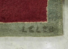 Paule Leleu, Rectangular Carpet with Geometric Motif, France, 1957