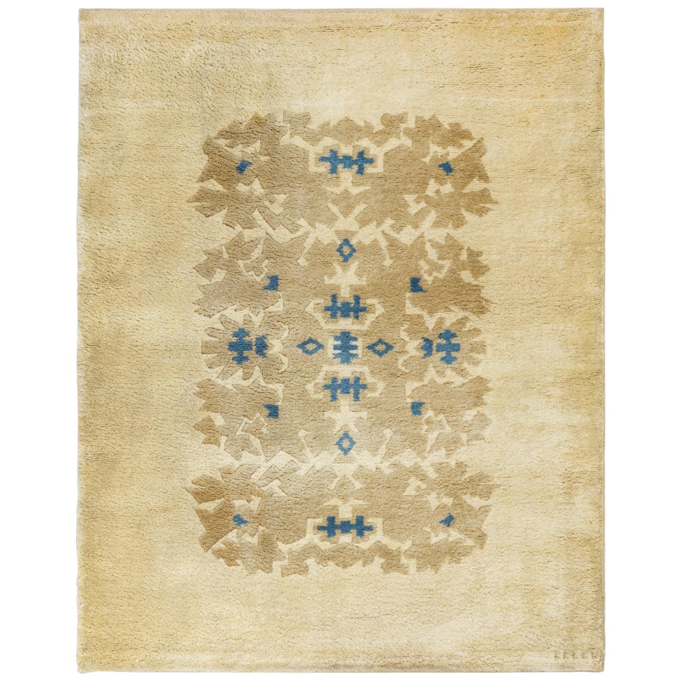 Paule Leleu, Rectangular Rug, circa 1960 For Sale