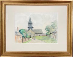 L'Église de Morgny-Eure by Paulémile Pissarro, 1927