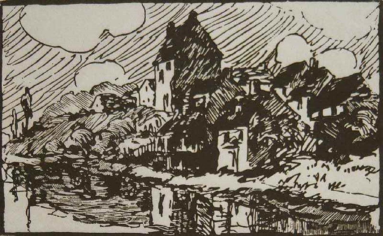 *UK BUYERS WILL PAY AN ADDITIONAL 20% VAT ON TOP OF THE ABOVE PRICE

SOLD UNFRAMED 

Paysage à Asquins by Paulémile Pissarro (1884 - 1972)
Wood engraving
9.7 x 15.5 cm (3 ⁷/₈ x 6 ¹/₈ inches)
Signed lower right, Paulémile-Pissarro, titled and