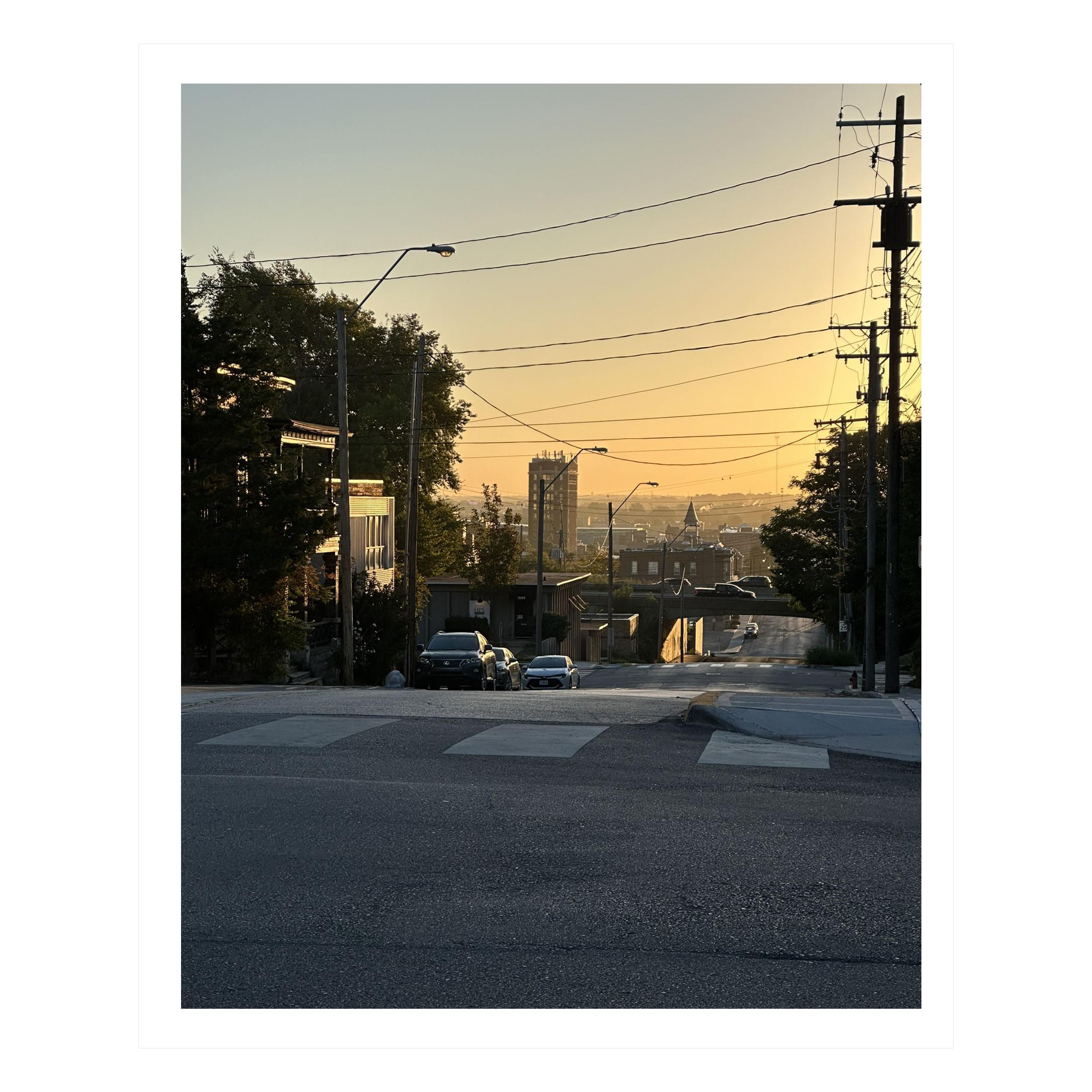 Sunrise with a bluebird, One Last Time?/.  (40% OFF LIST PRICE) - Photograph by Paulena Blalock