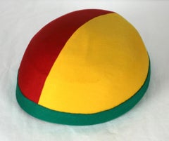 Cappello Paulette per Claude Montana Tri Color Couture