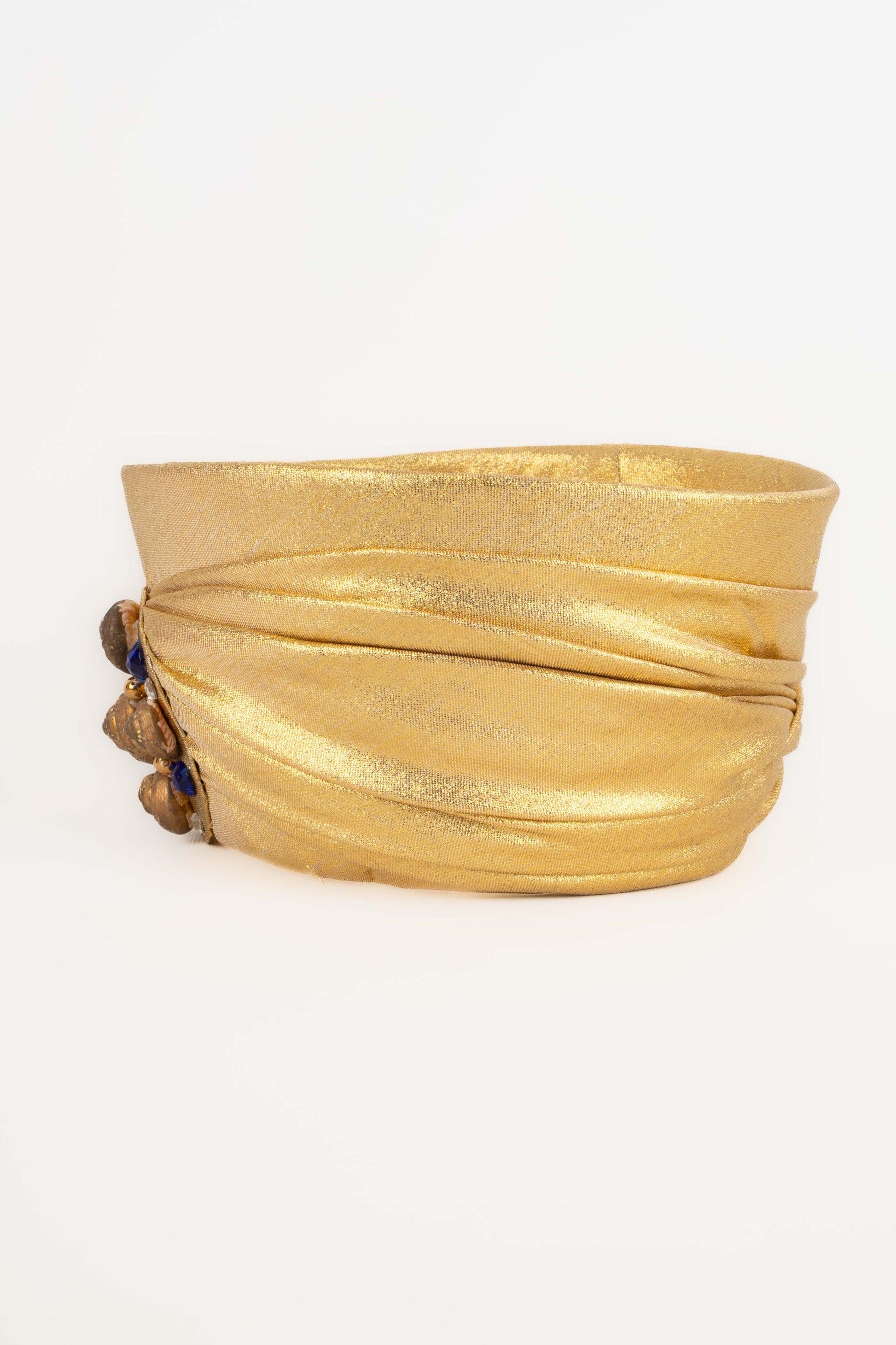 Cappello Paulette Golden Lurex Threads in vendita 1