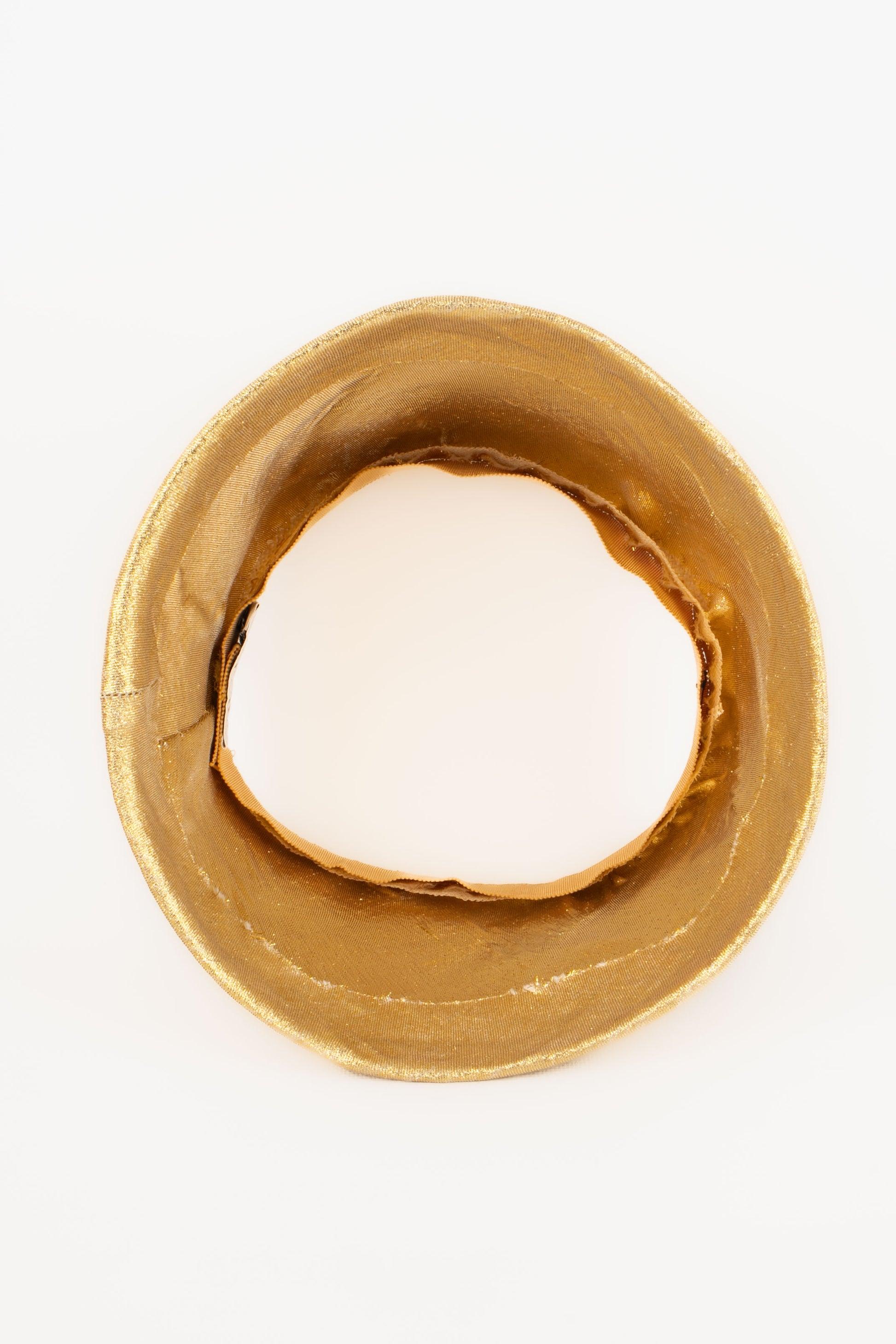 Cappello Paulette Golden Lurex Threads in vendita 2