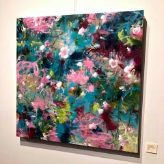Peinture, acrylique sur toile « Joyous Beginnings »