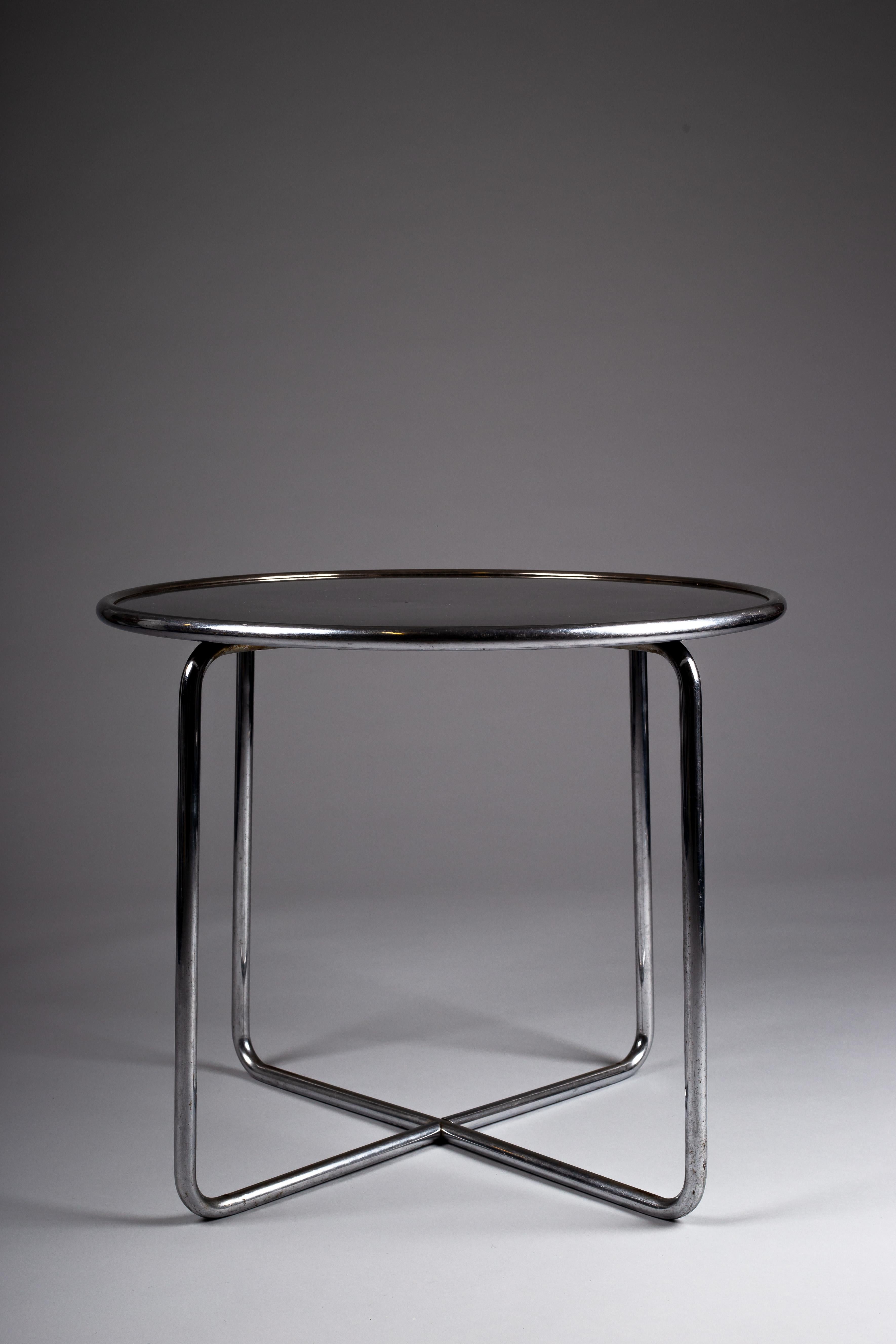 Pauli Blomstedt, mesa de acero tubular de los años 30 para J. Merivaara, Finlandia en venta 3