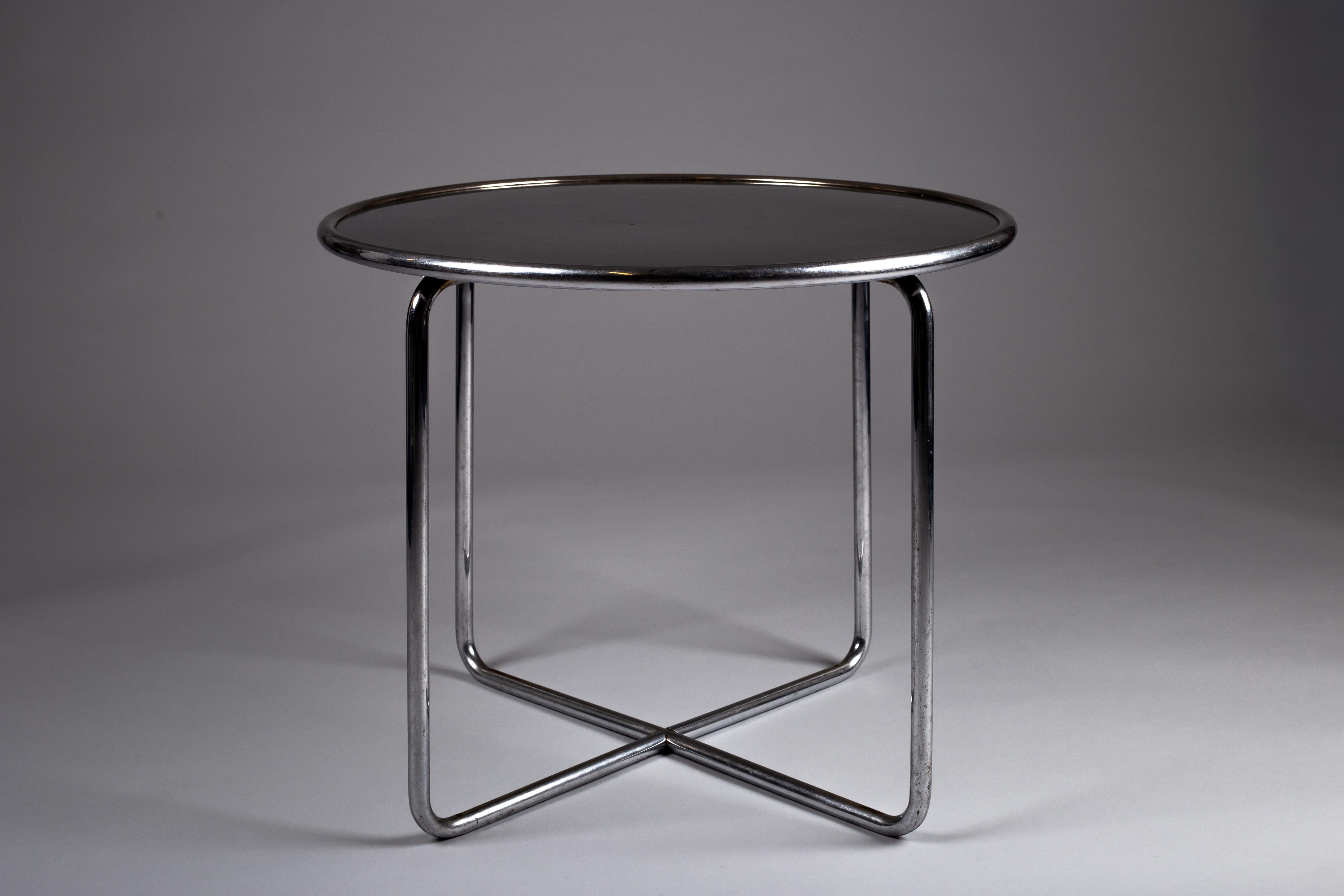 Pauli Blomstedt, mesa de acero tubular de los años 30 para J. Merivaara, Finlandia Finlandés en venta