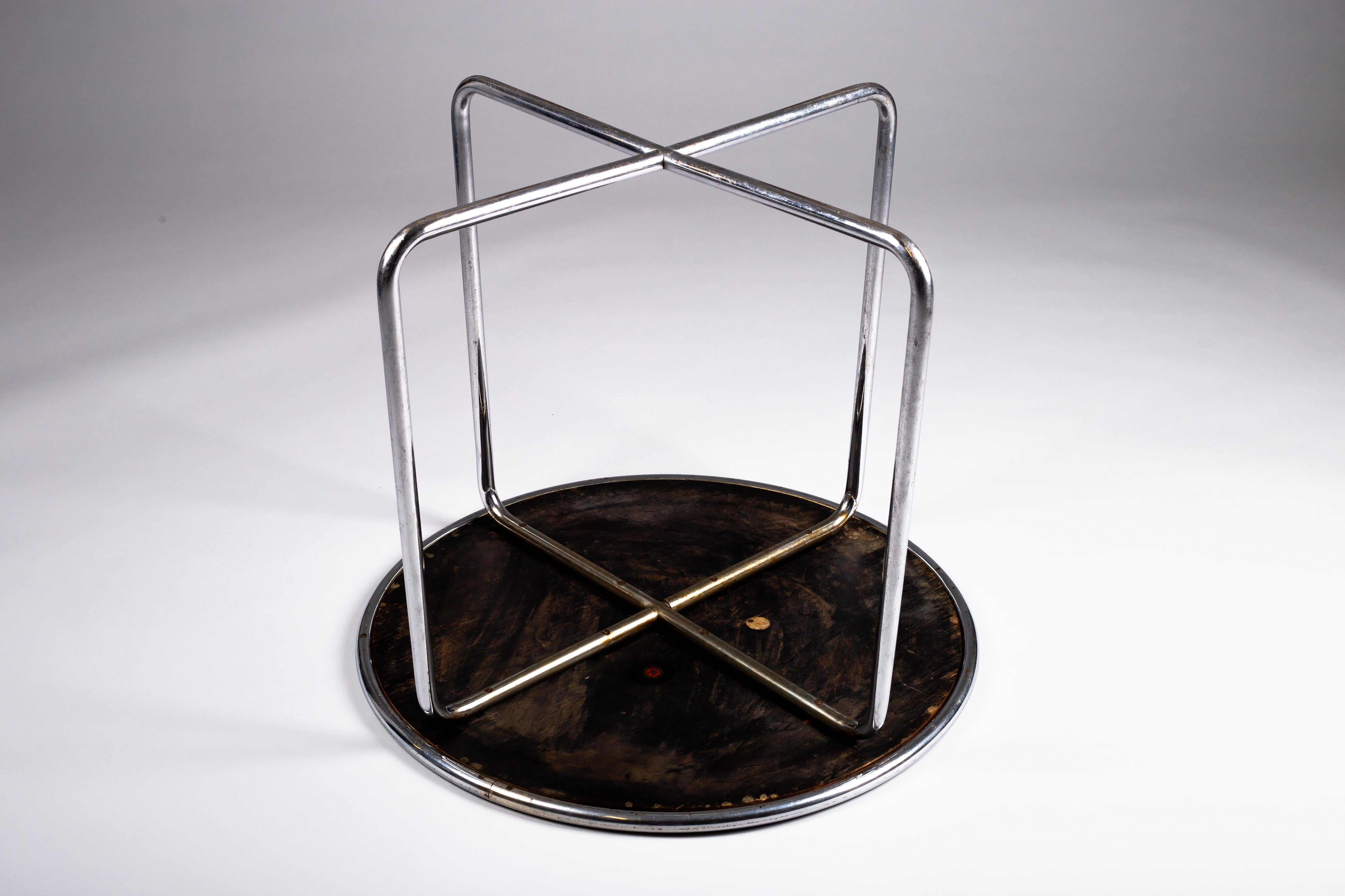 Pauli Blomstedt, mesa de acero tubular de los años 30 para J. Merivaara, Finlandia Acero en venta