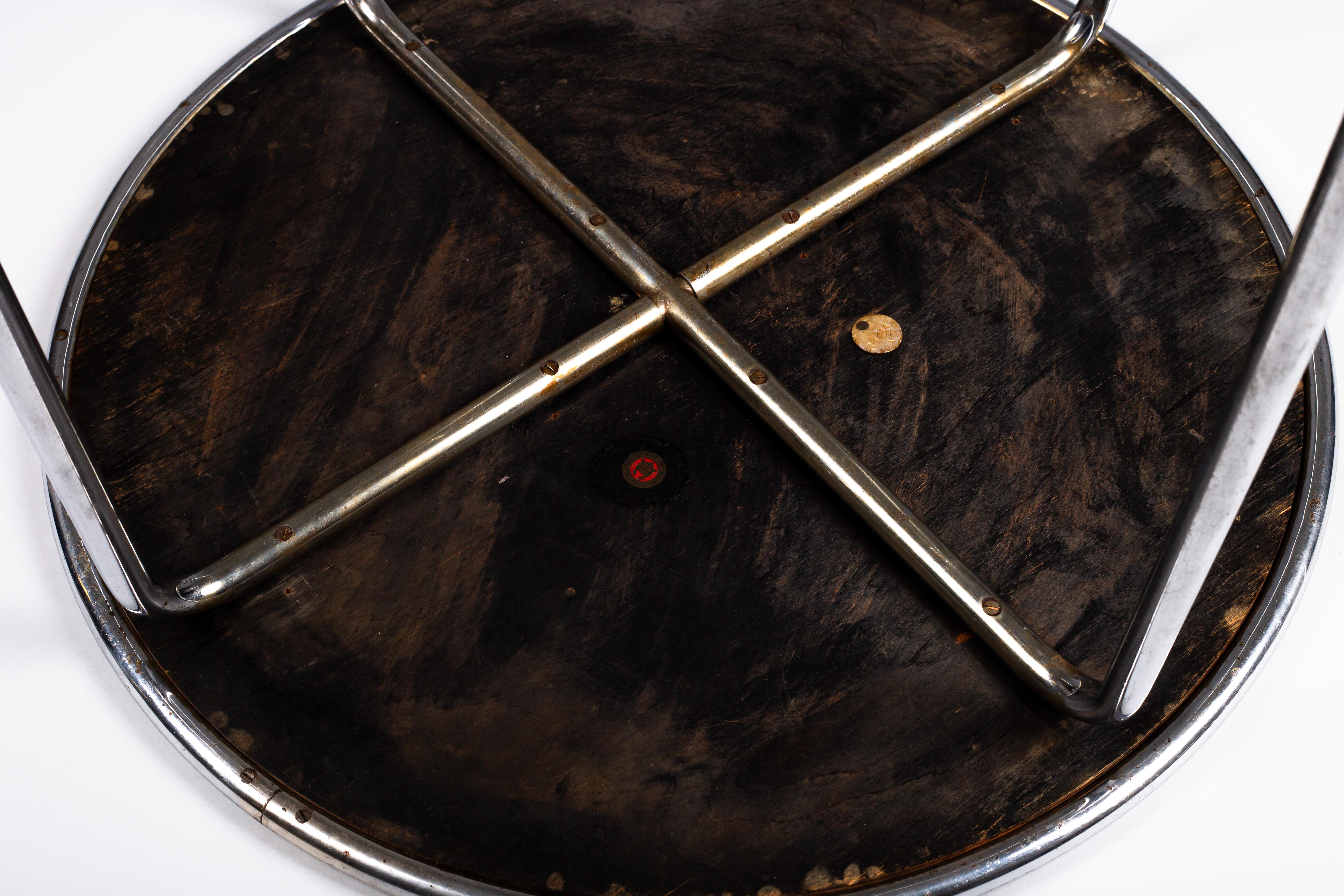 Pauli Blomstedt, mesa de acero tubular de los años 30 para J. Merivaara, Finlandia en venta 1