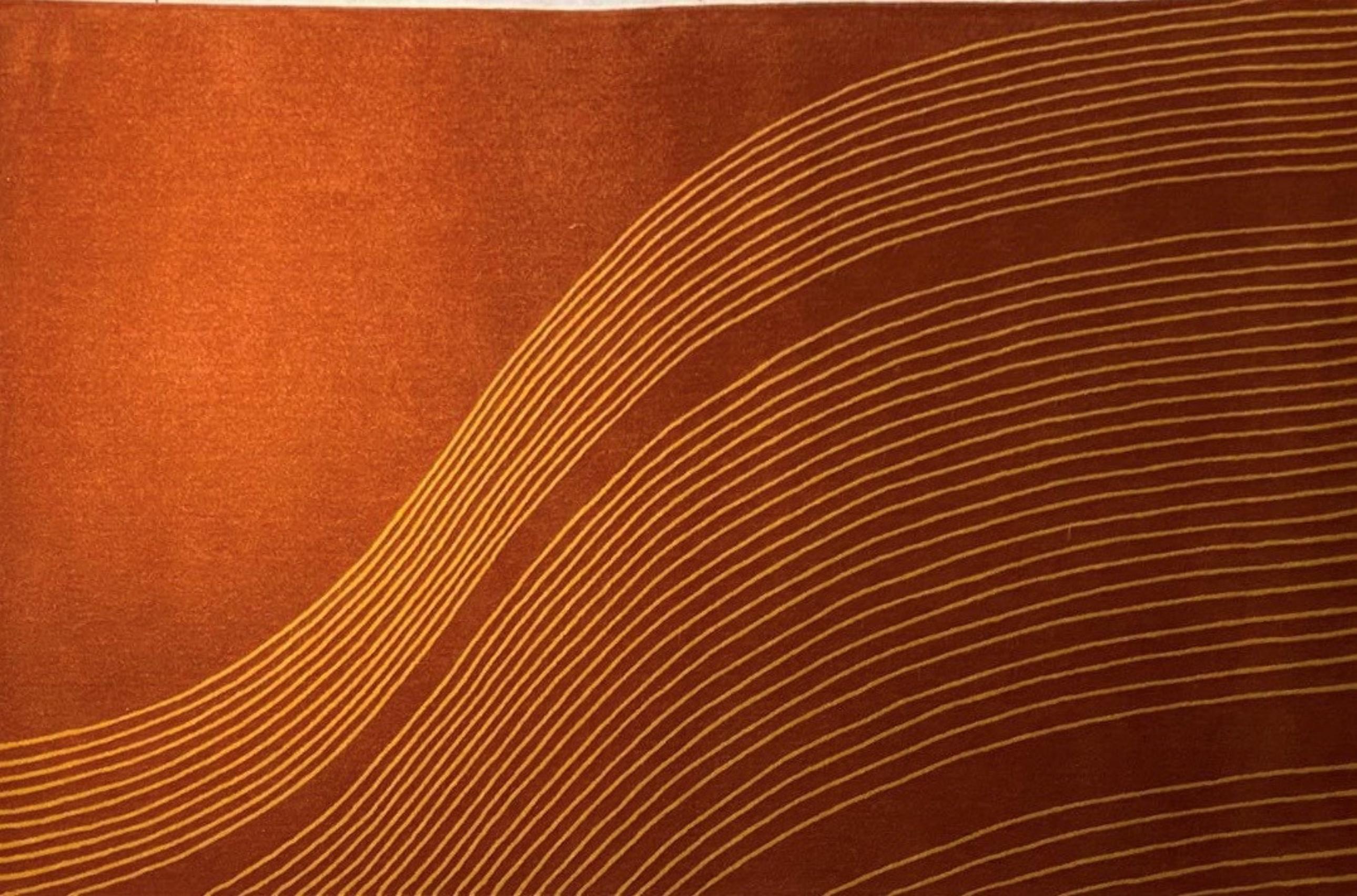 „Pauliceia“-Teppich, inspiriert von Oscar Niemeyer  (21. Jahrhundert und zeitgenössisch) im Angebot