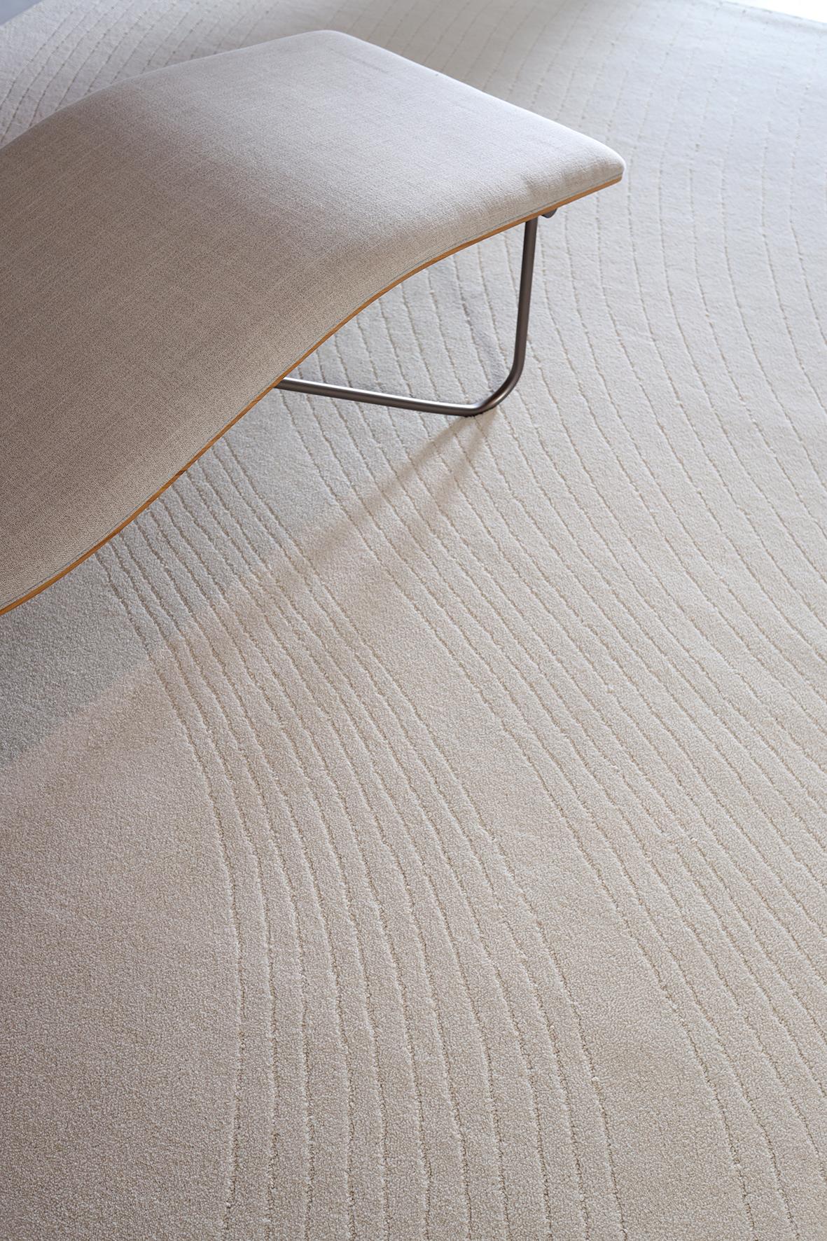 „Pauliceia“-Teppich, inspiriert von Oscar Niemeyer  (Acryl) im Angebot