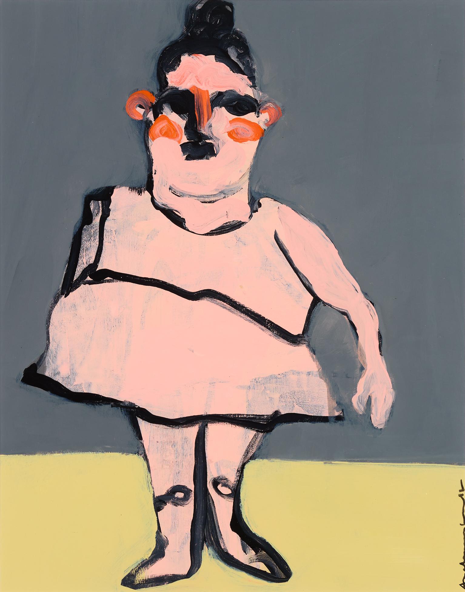 Ballerina - Painting by Paulina Archambault